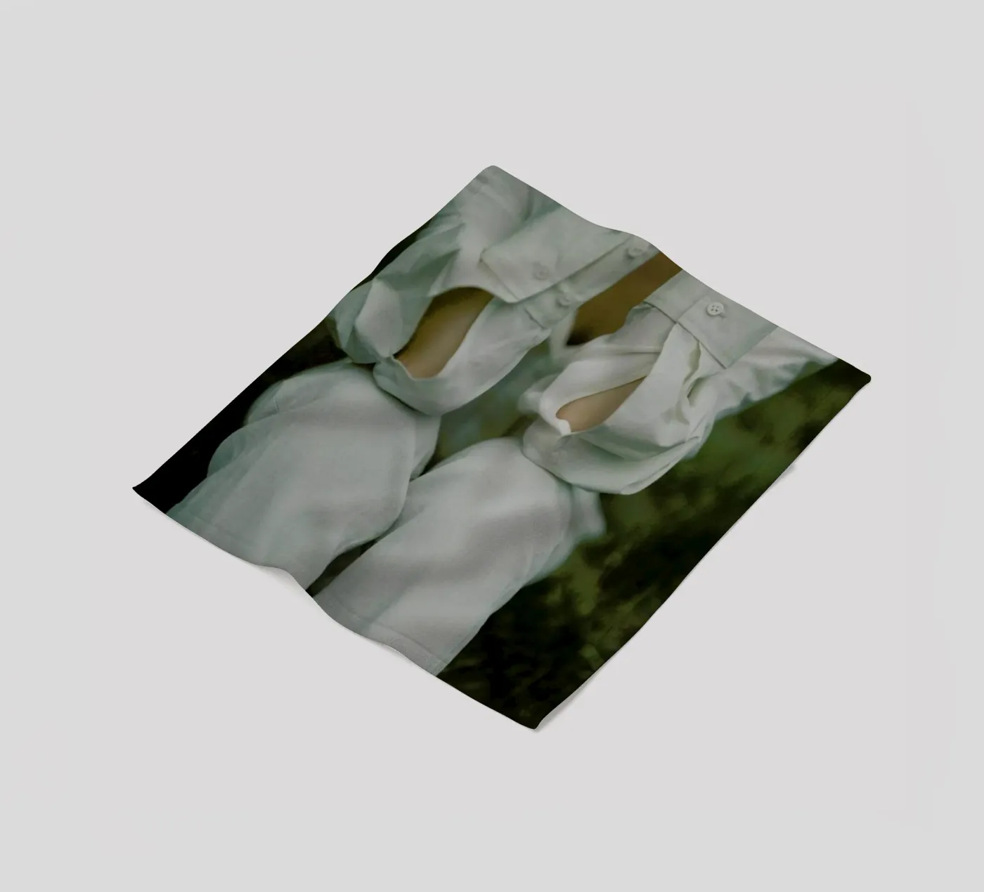 Buttons Fleecedecke von Chris Abatzis