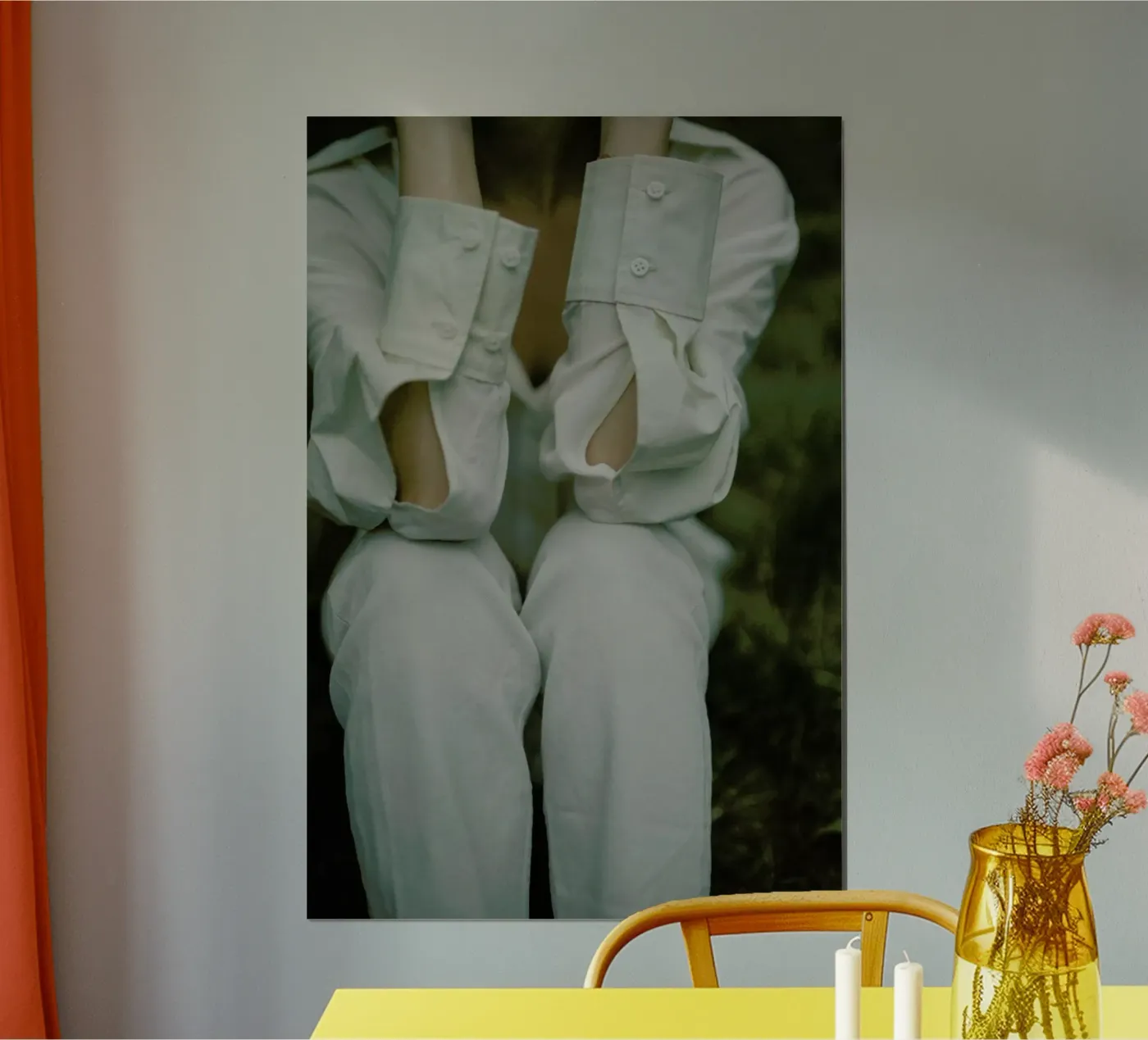 Buttons Poster von Chris Abatzis