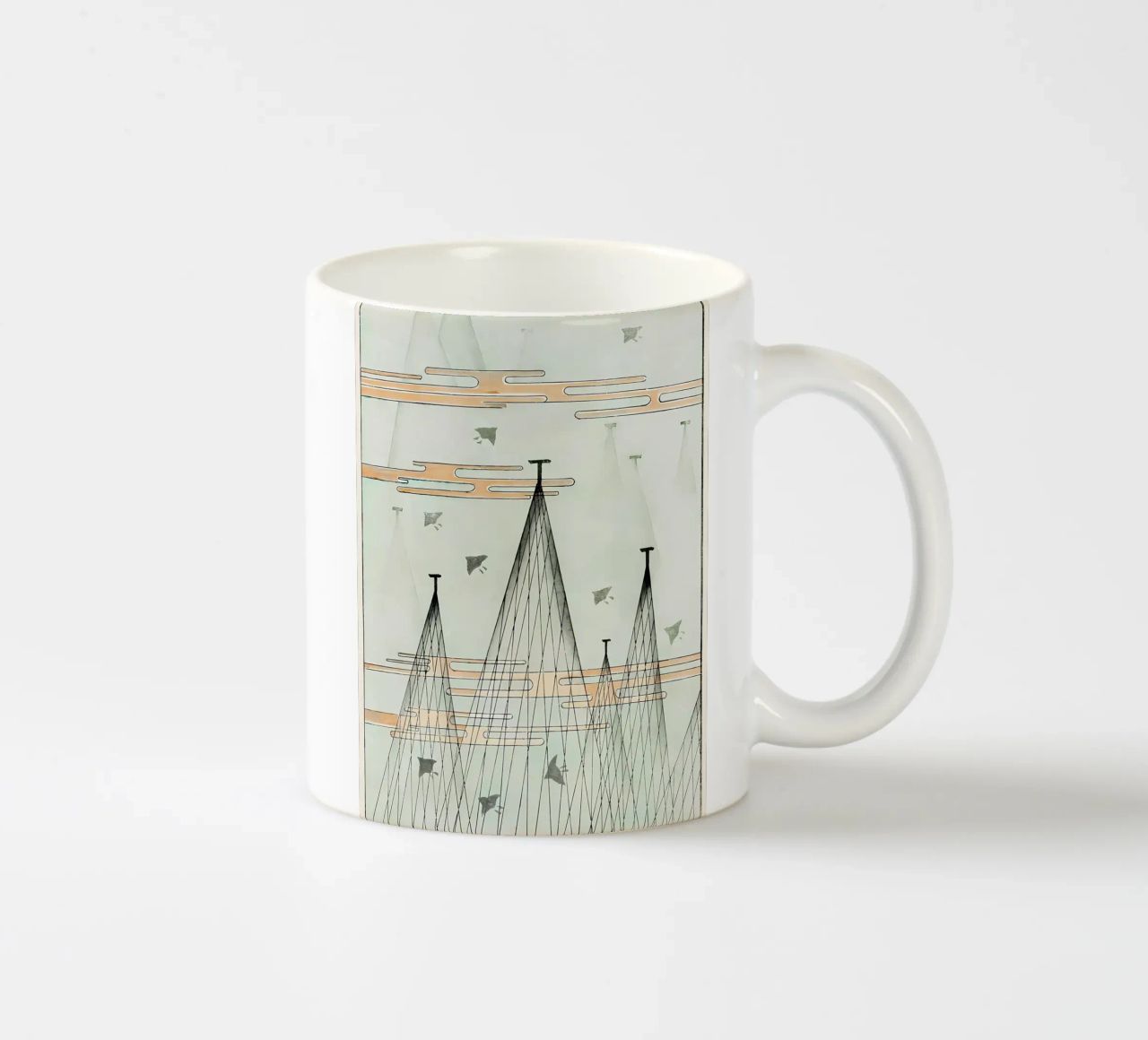 watanabe tazza in ceramica da Kumasama