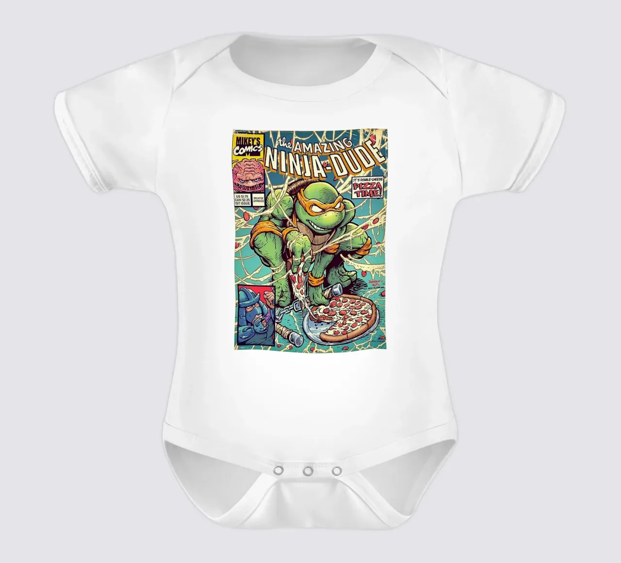Amico Ninja body neonato maniche corte da Martin studio