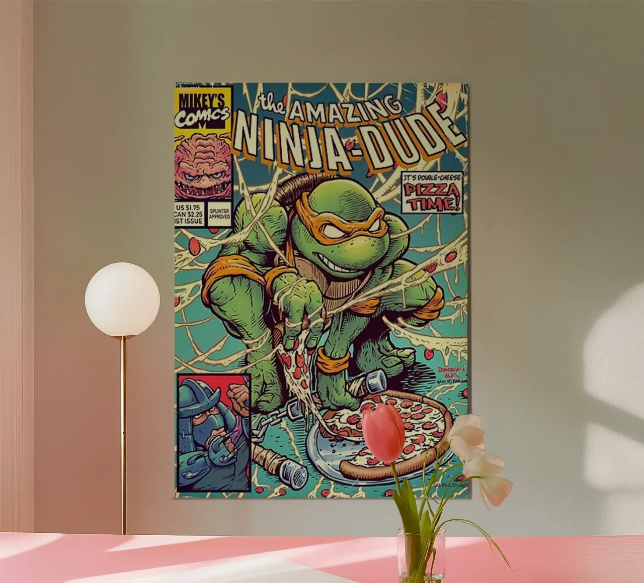 Amico Ninja alluminio dibond da Martin studio