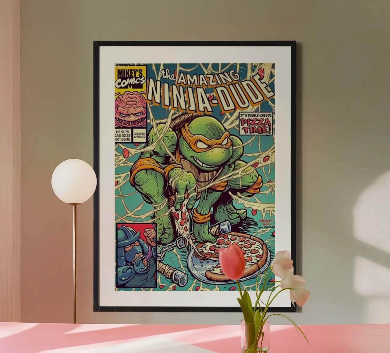 Amico Ninja carta hahnemühle da Martin studio
