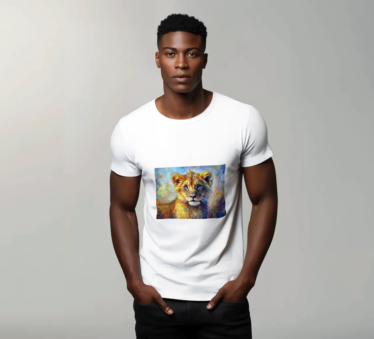 Leone t-shirt da 🎨 Point and Art