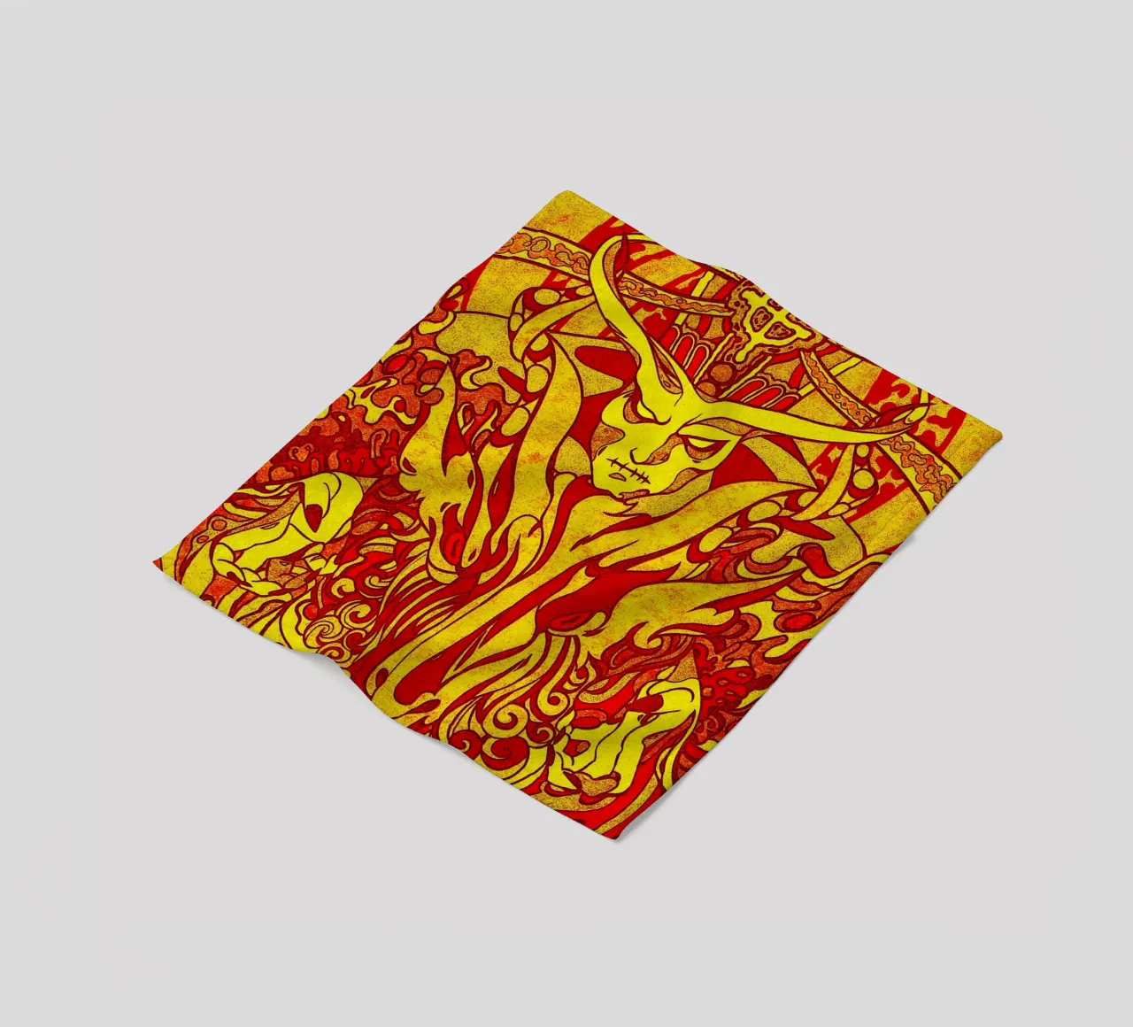 Ghost Band Art fleece blanket by vanhesling