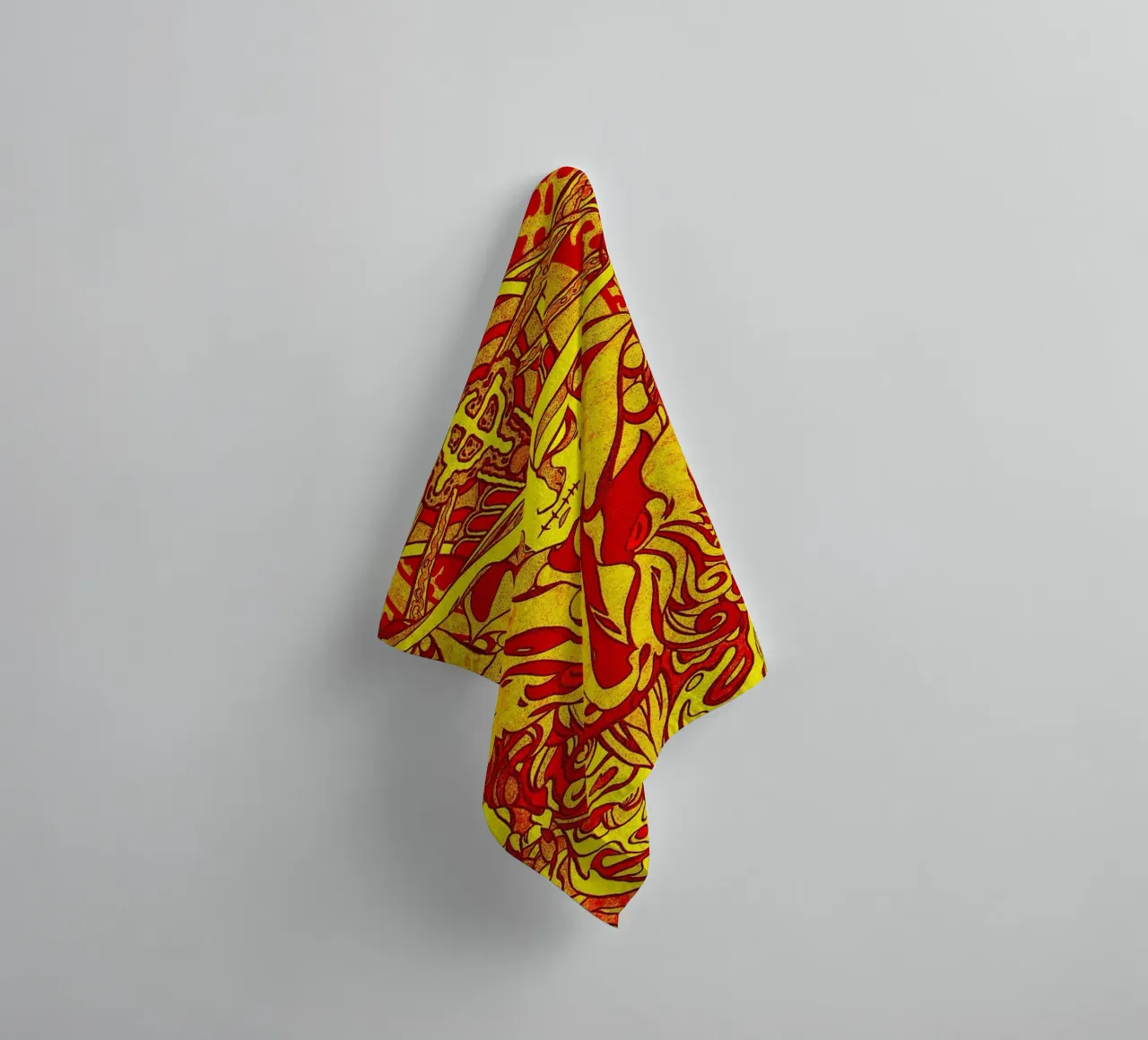 Ghost Band Art asciugamano da bagno da vanhesling