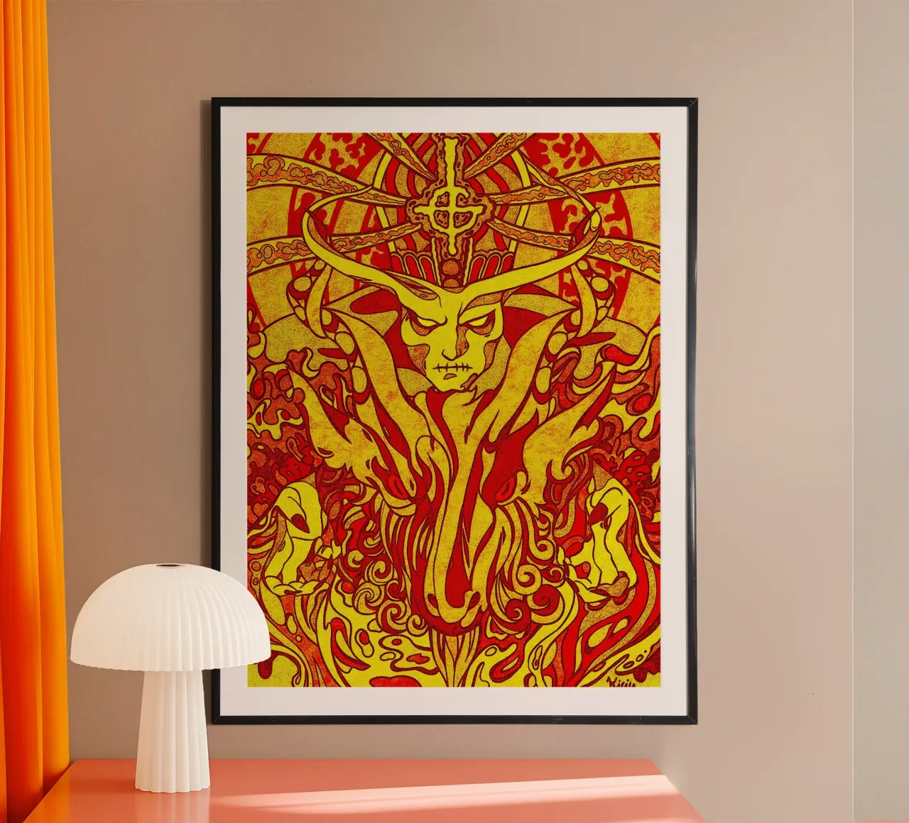 Ghost Band Art hahnemühle by vanhesling