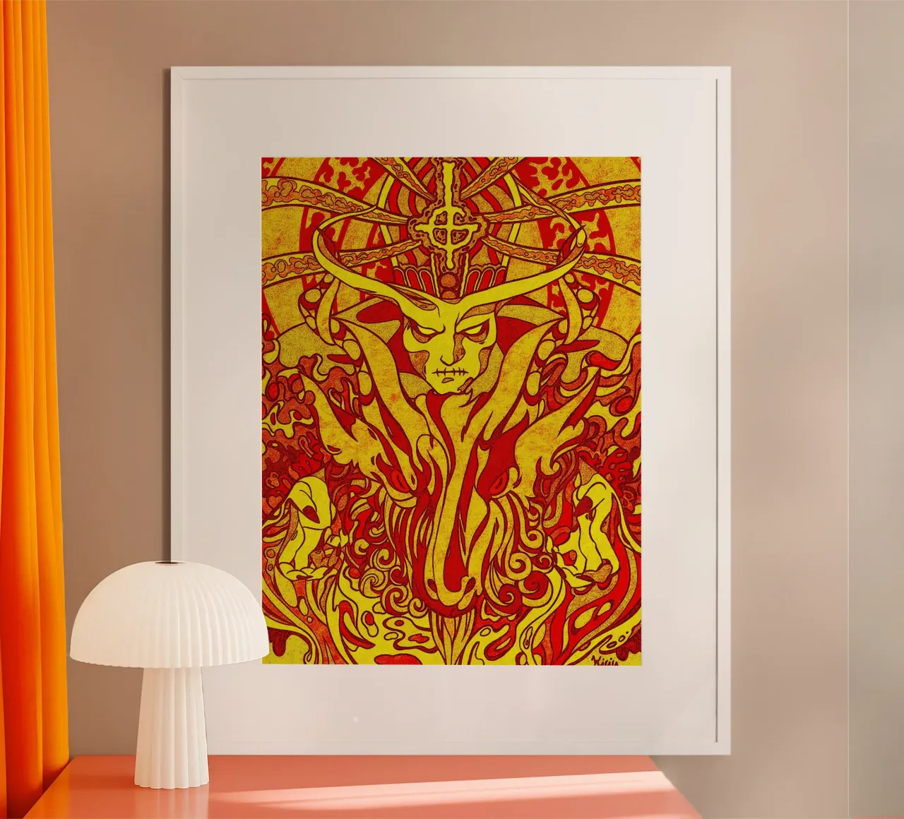 Ghost Band Art hahnemühle by vanhesling