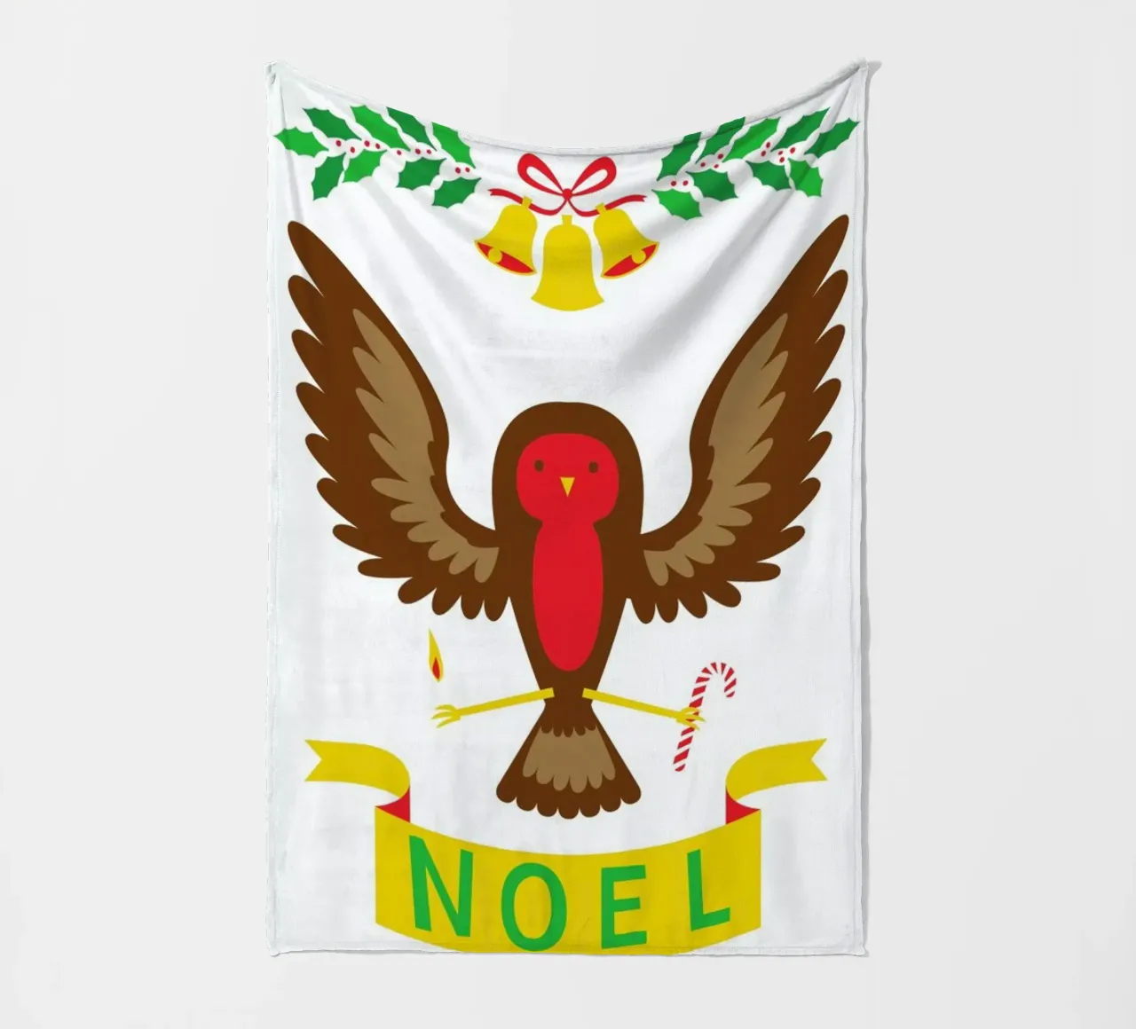 Robin fleece blanket by Chris Wharton