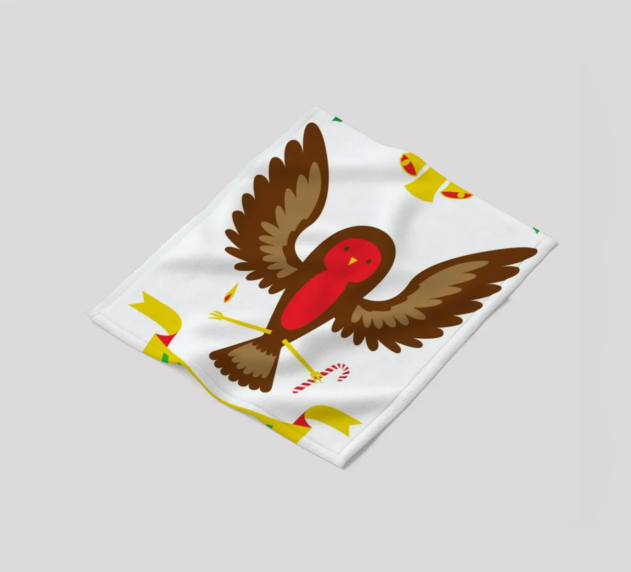 Robin fleece blanket by Chris Wharton