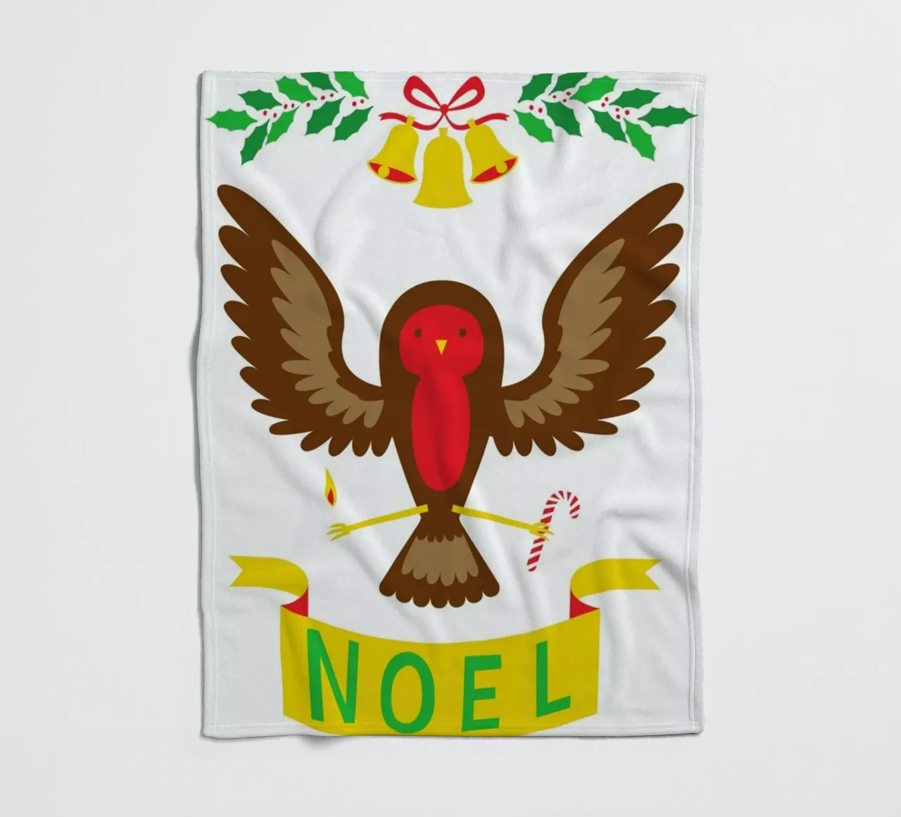 Robin fleece blanket by Chris Wharton