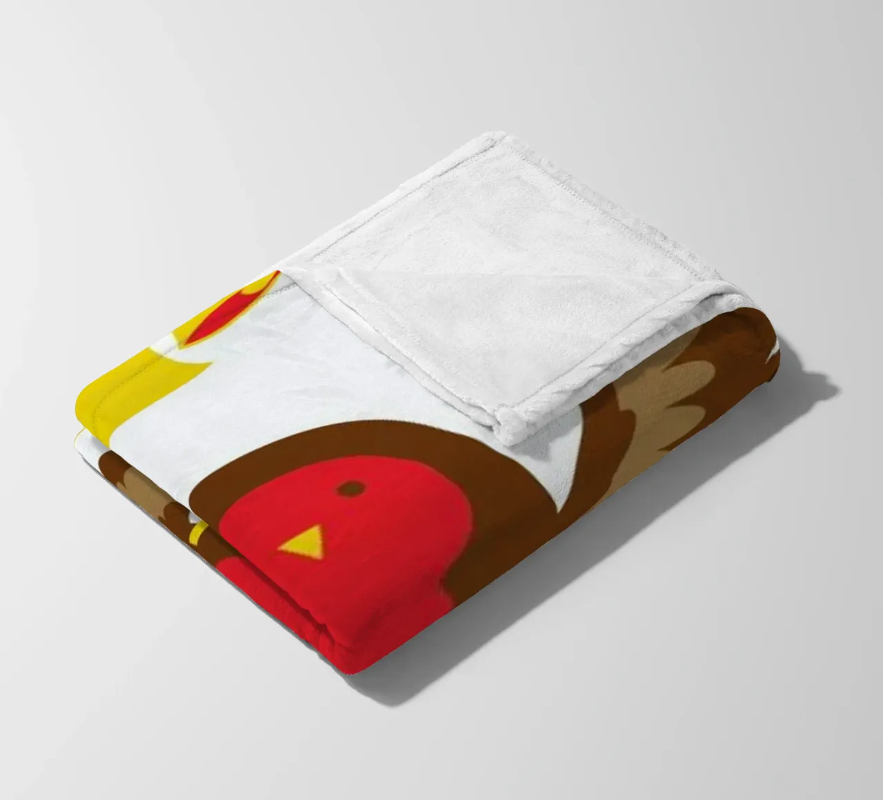 Robin fleece blanket by Chris Wharton