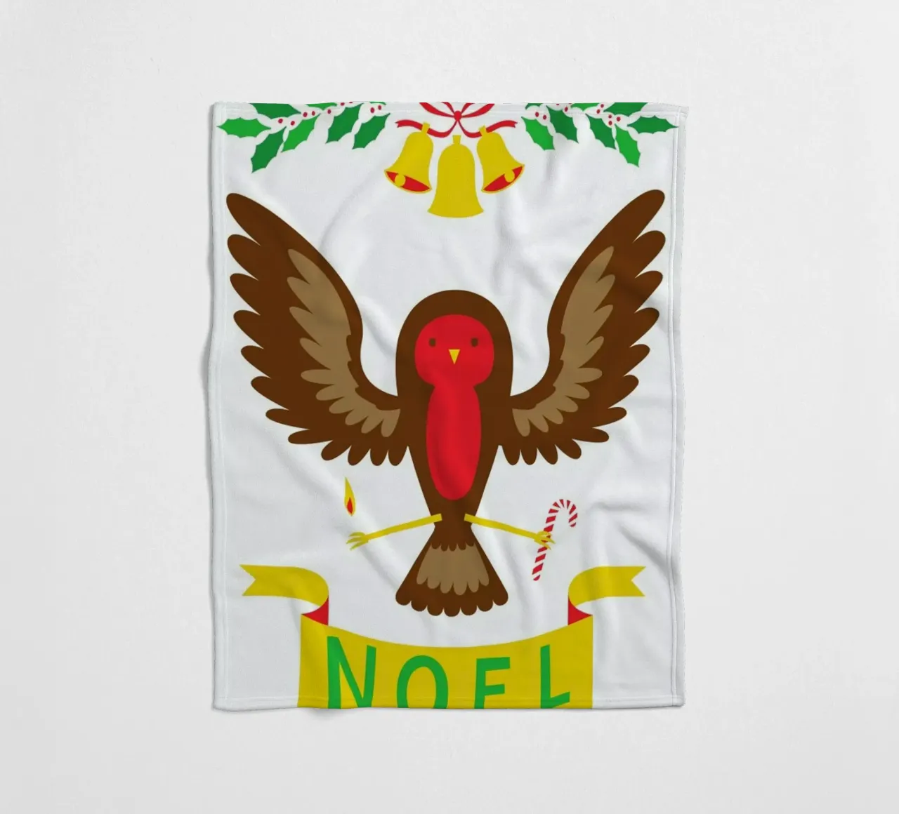 Robin fleece blanket by Chris Wharton