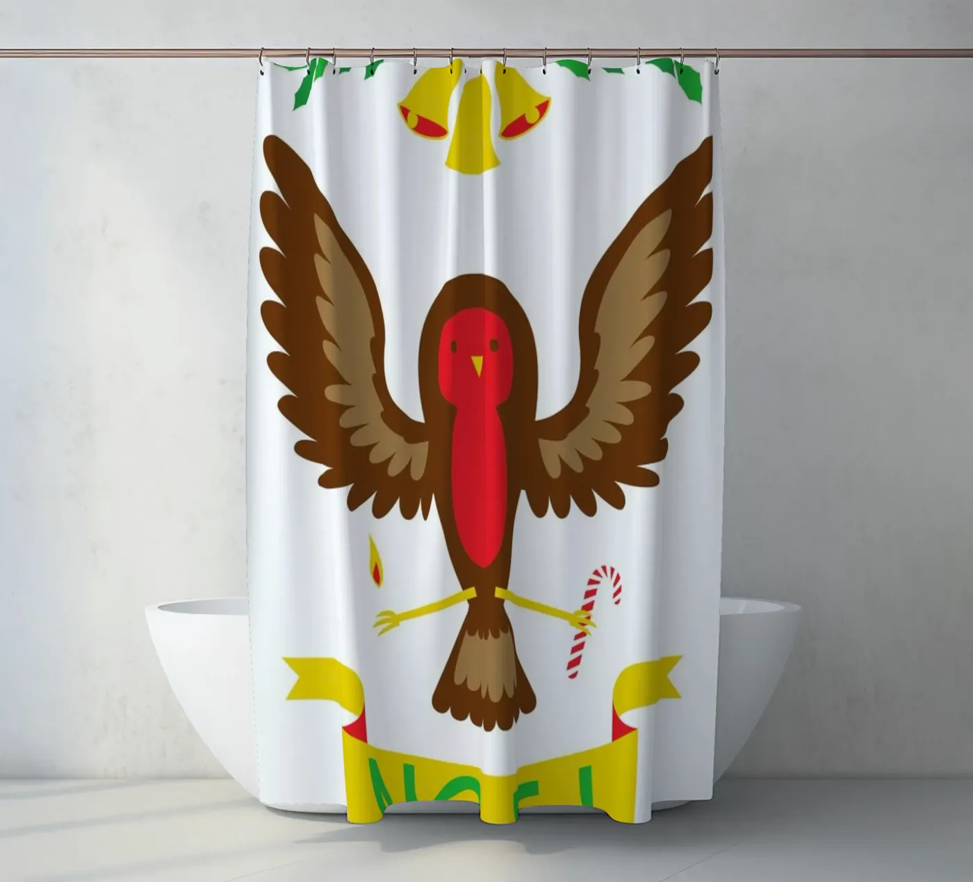 Robin douchegordijn van Chris Wharton