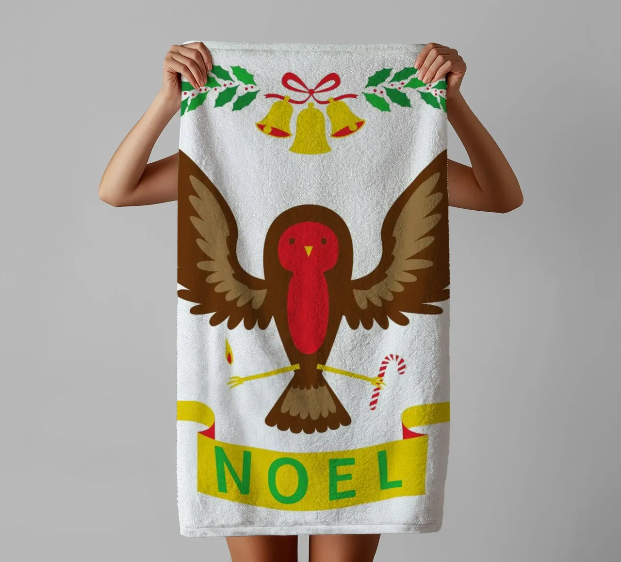 Robin badhanddoek van Chris Wharton