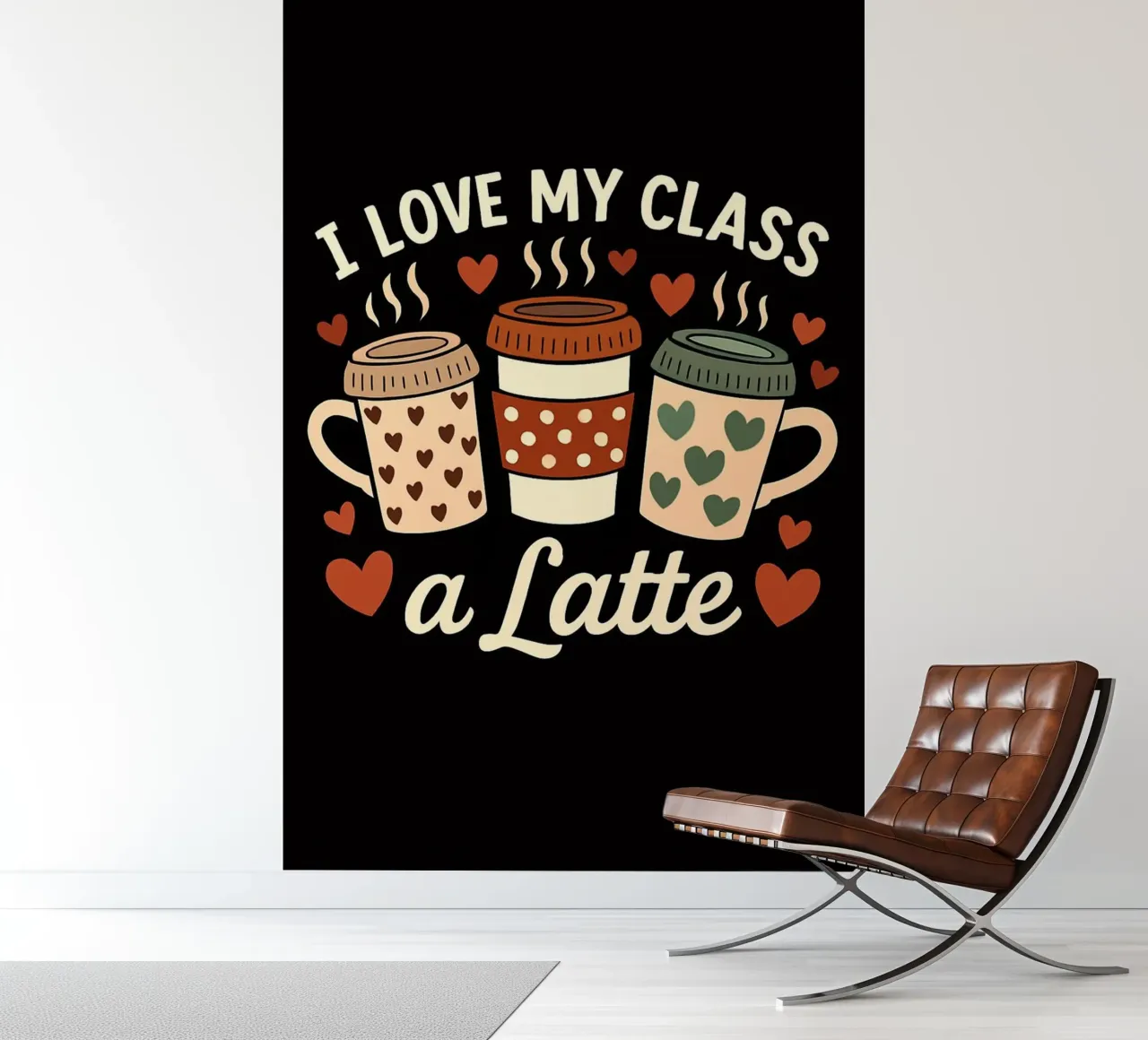 "I Love My Class A Latte" Teacher Appreciation Coffee Mug photo wallpaper by inspirational quote