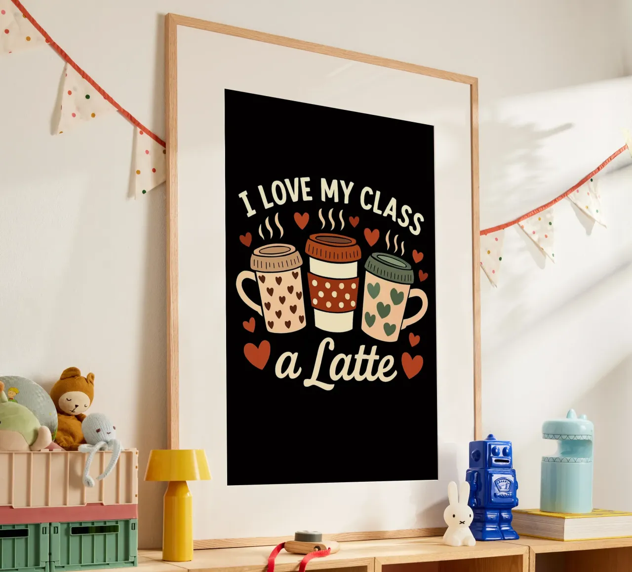 Tasse à café "I Love My Class A Latte" - Appréciation de l'enseignant hahnemühle de inspirational quote