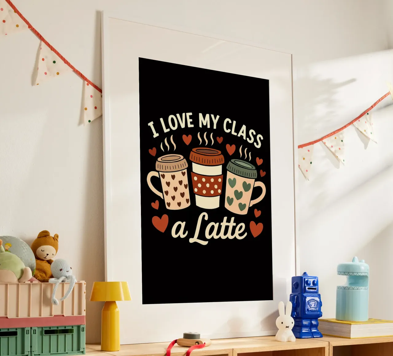 Tasse à café "I Love My Class A Latte" - Appréciation de l'enseignant hahnemühle de inspirational quote