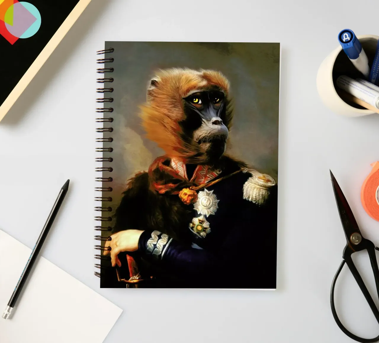 Dixon spiral notebook by Tein Lucasson