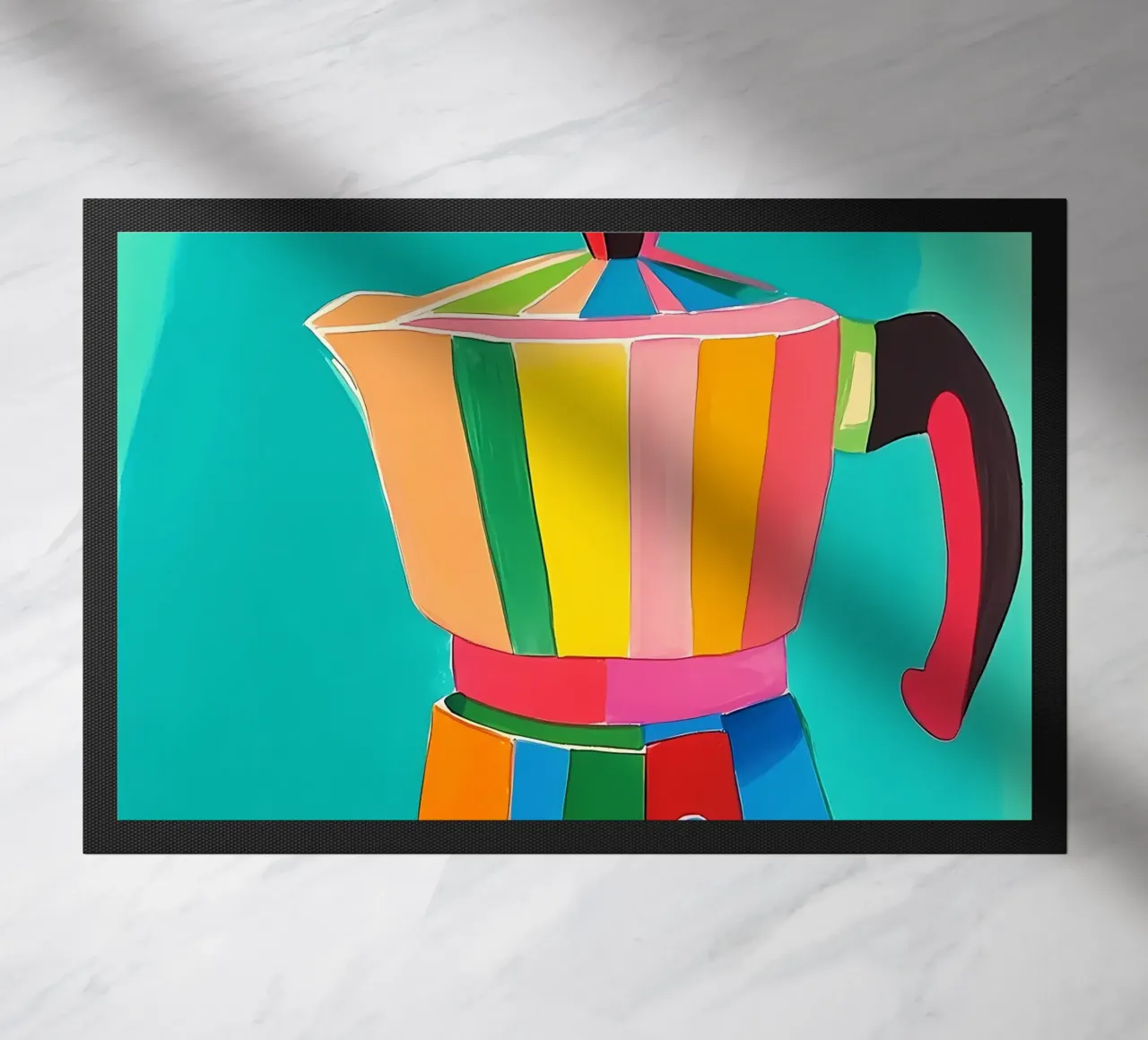 caffè in caffettiera moka zerbino da IamHomeStudio