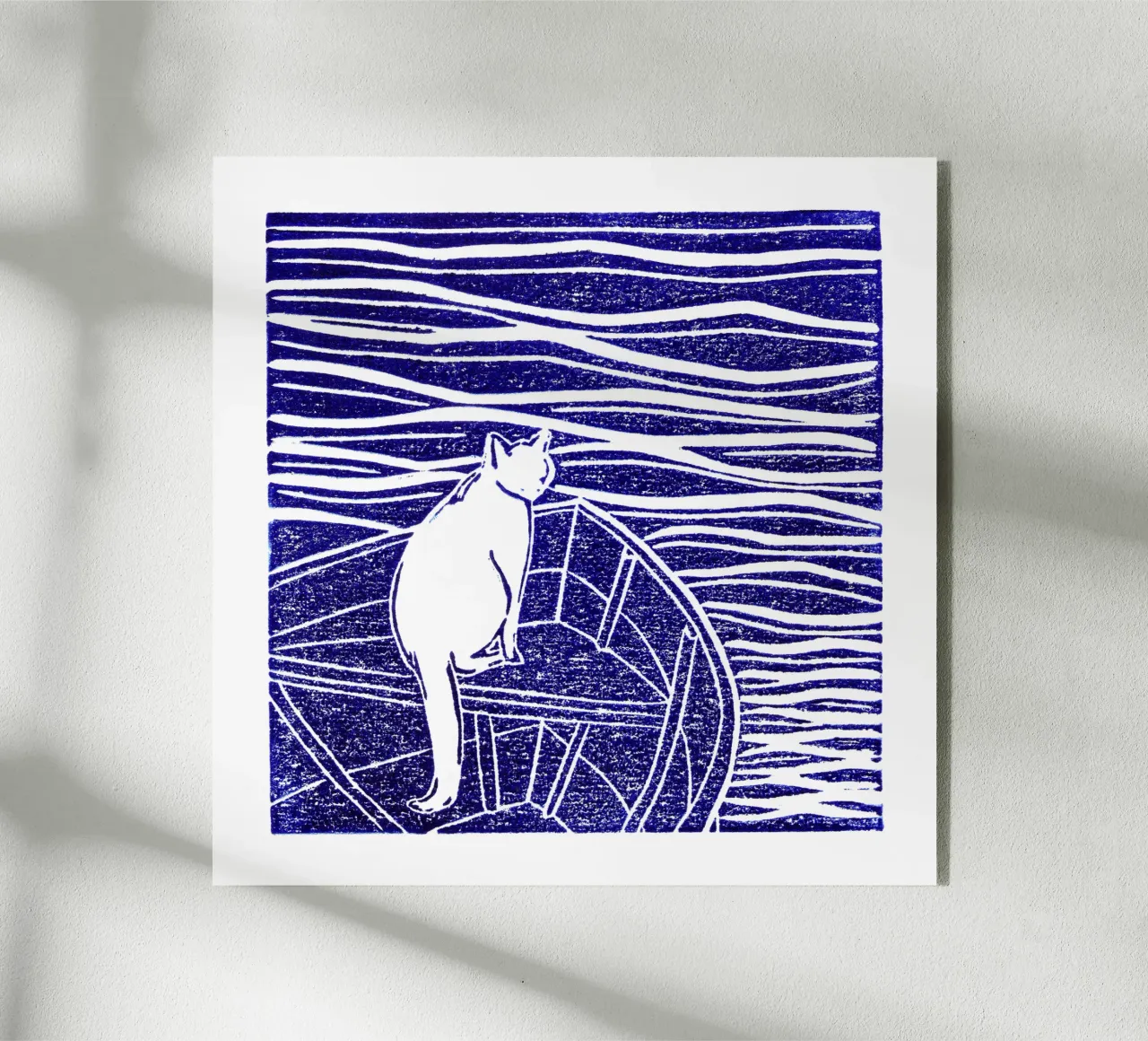 Mare, per favore! Capitano Purr plexiglass da Ivona Maris