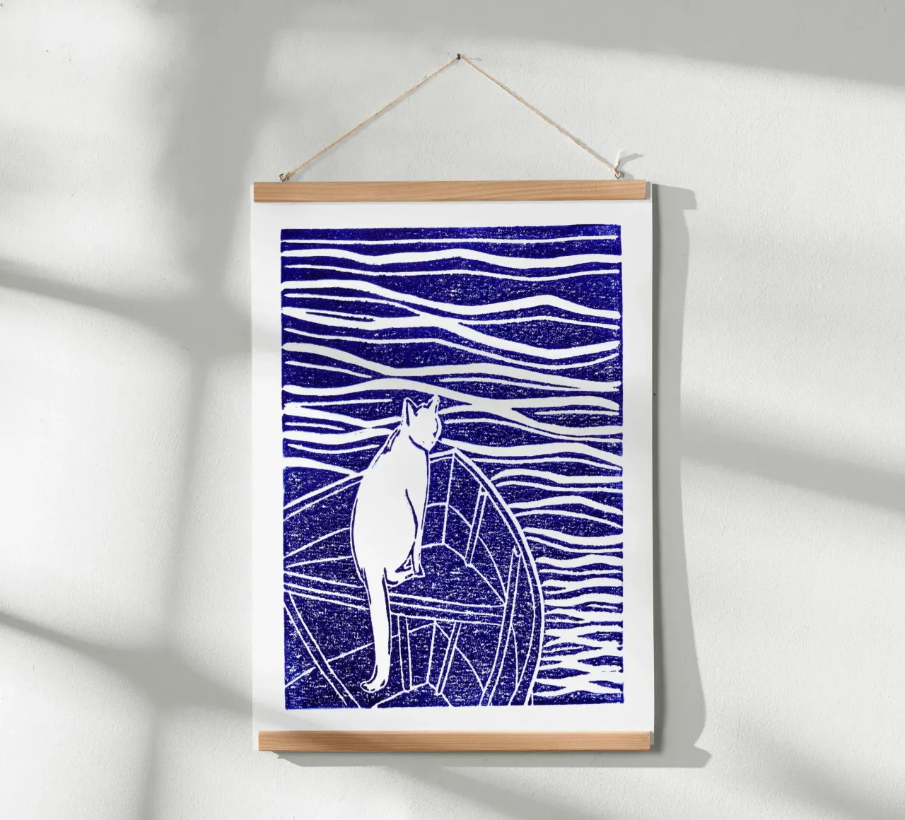 Mare, per favore! Capitano Purr carta hahnemühle da Ivona Maris