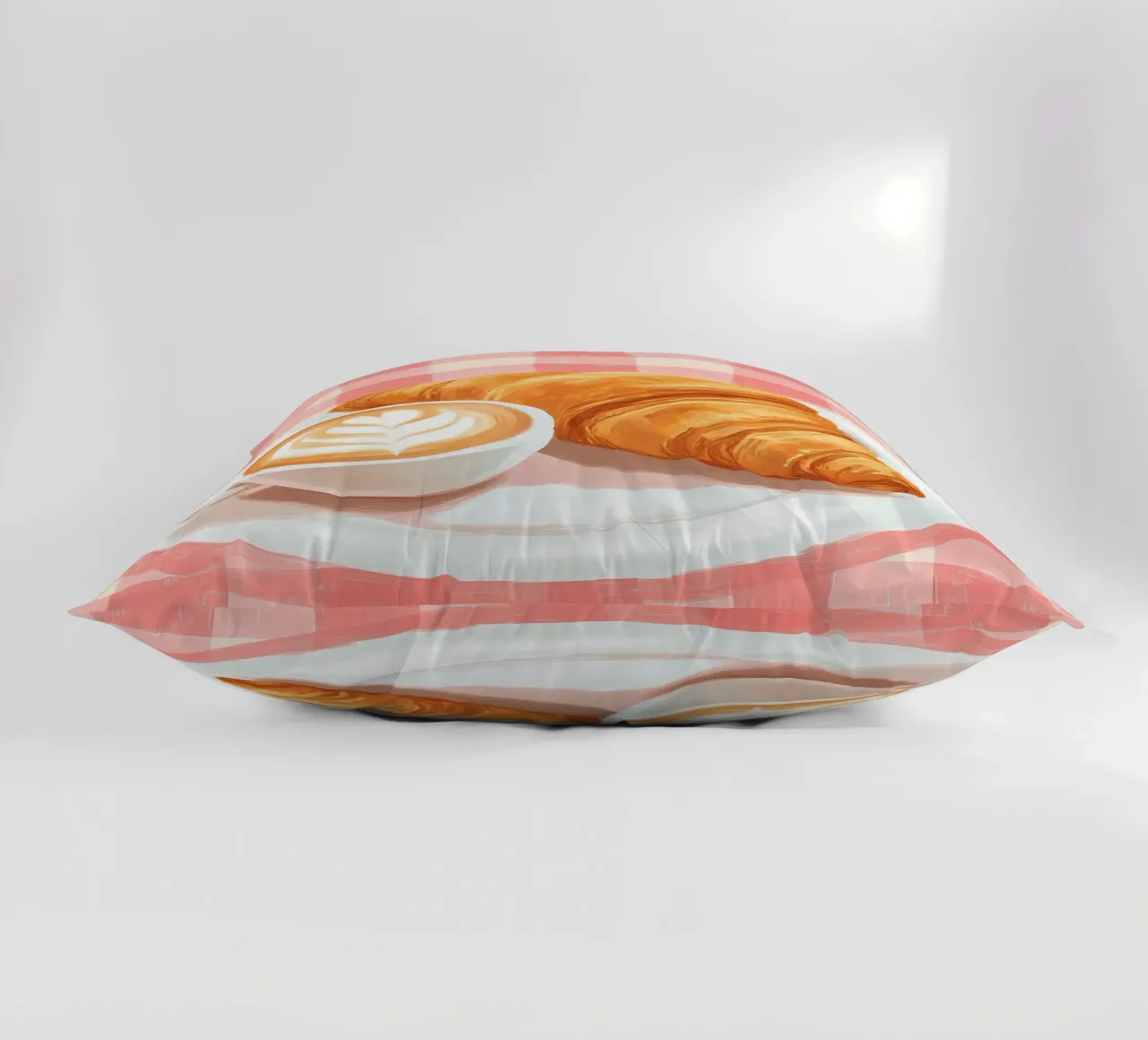 caffè e croissant cuscino da IamHomeStudio