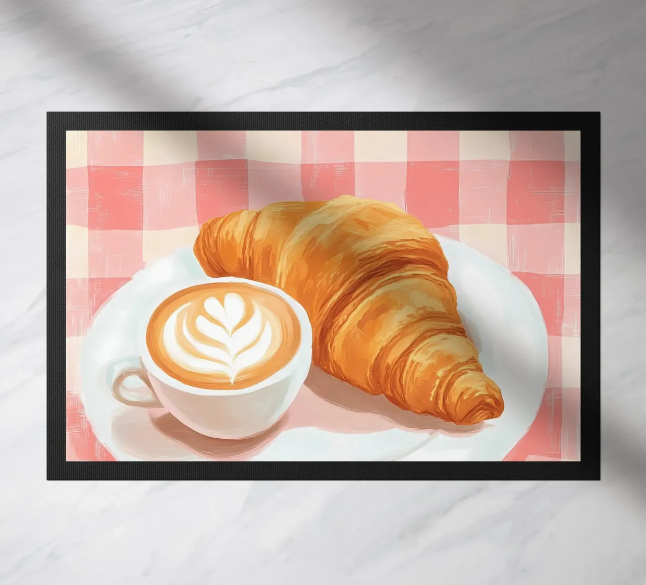 caffè e croissant zerbino da Olga Wildrose