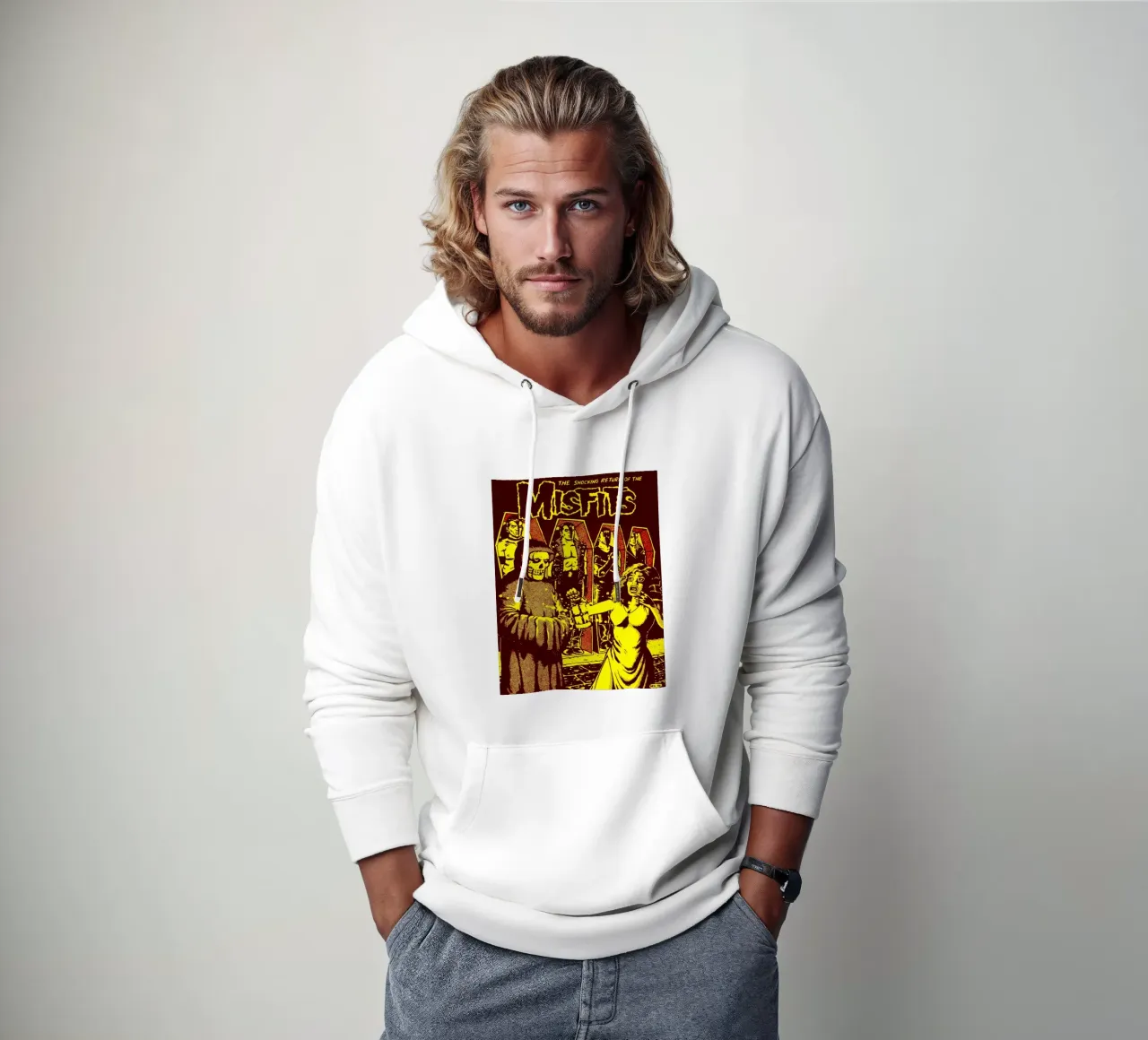 misfits band art hoodie by vanhesling
