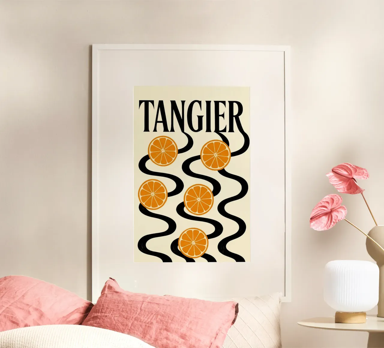 Sogno di agrumi di Tangeri poster da inspirational quote