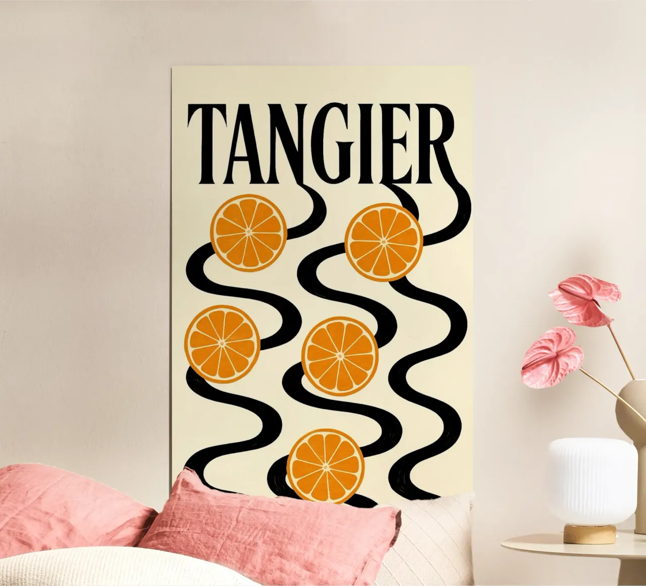 Sogno di agrumi di Tangeri poster da inspirational quote