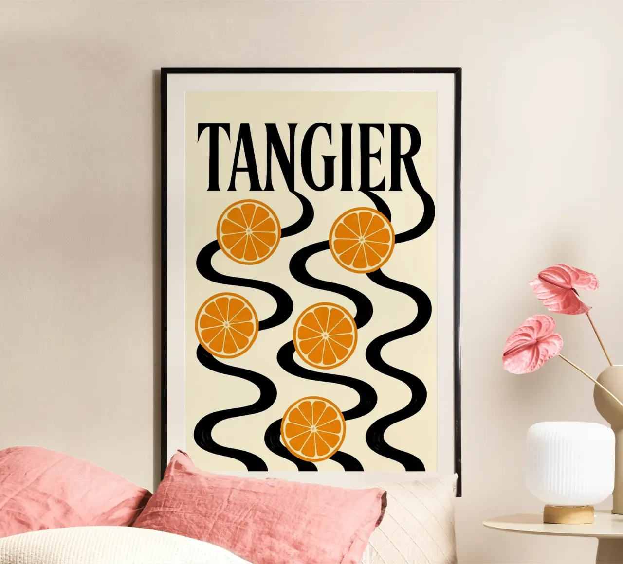 Sogno di agrumi di Tangeri poster da inspirational quote
