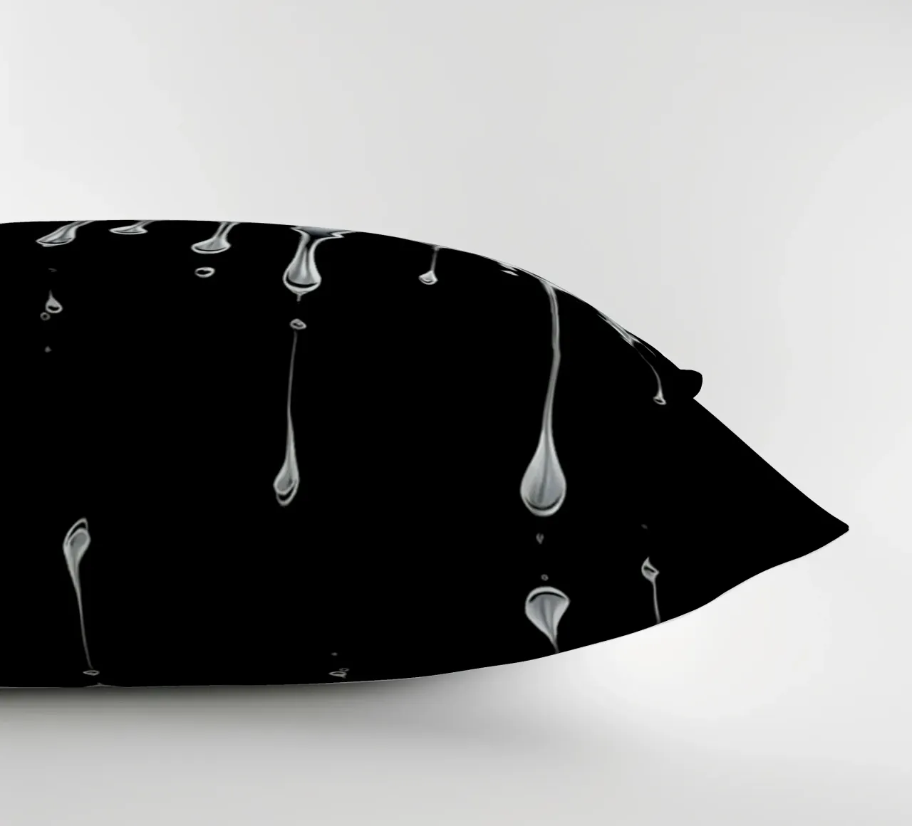 Chrome Drip Motivational Masterpiece decorative cushion by inspirational quote