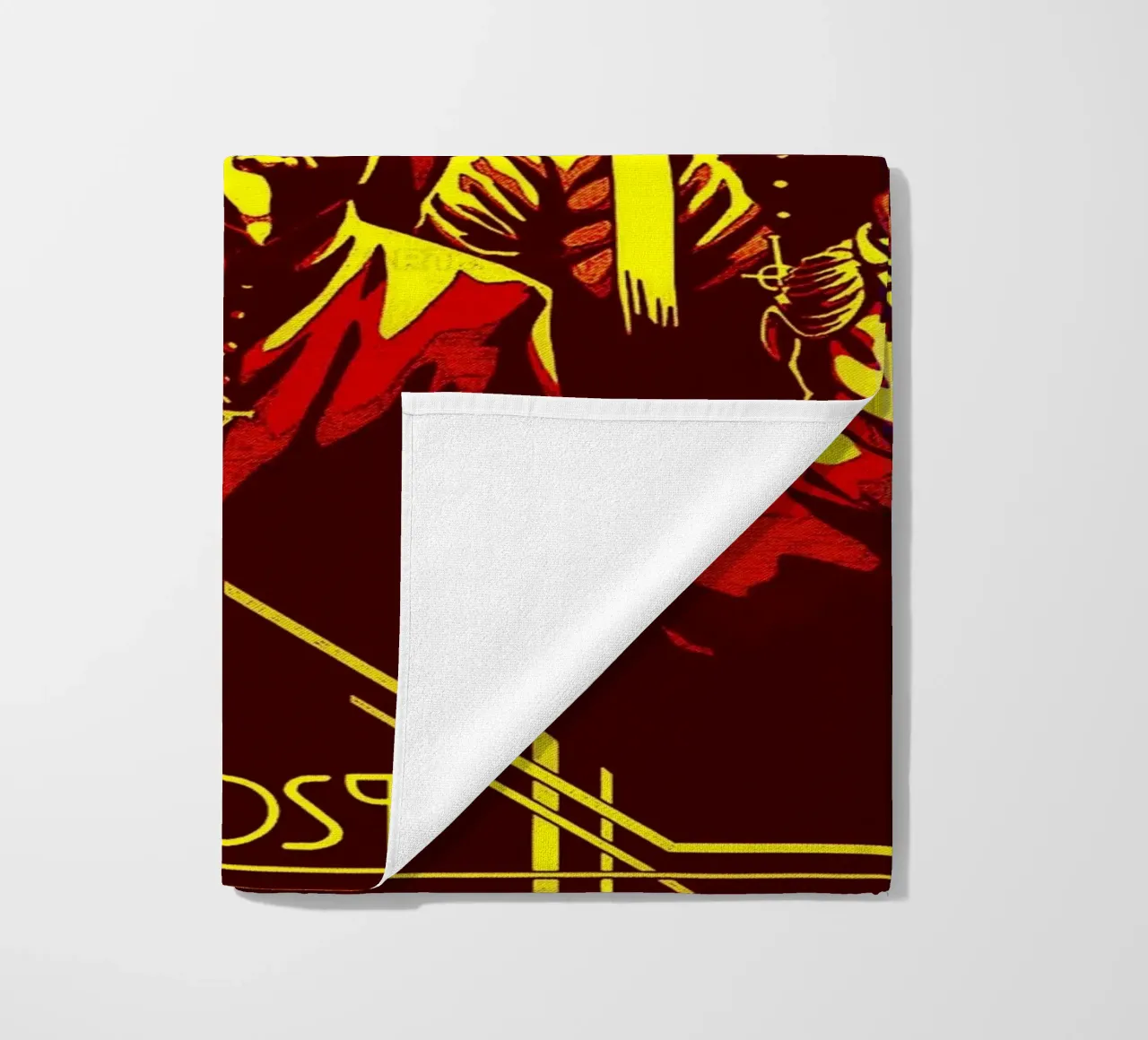 ghost band art beach towel by vanhesling