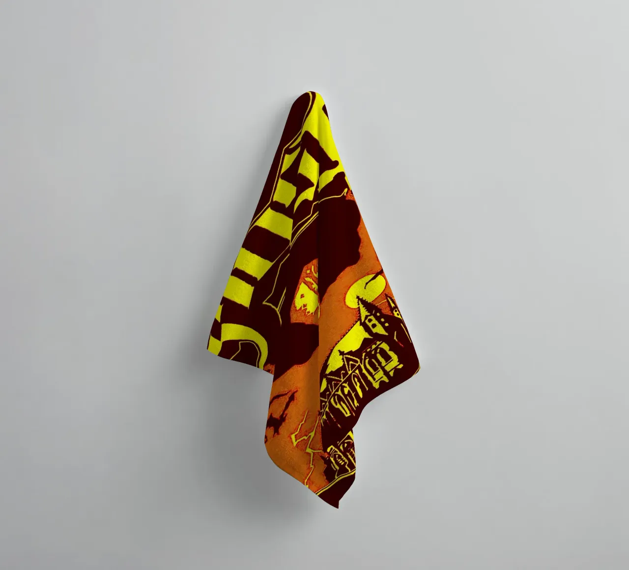 ghost band art asciugamano da bagno da vanhesling