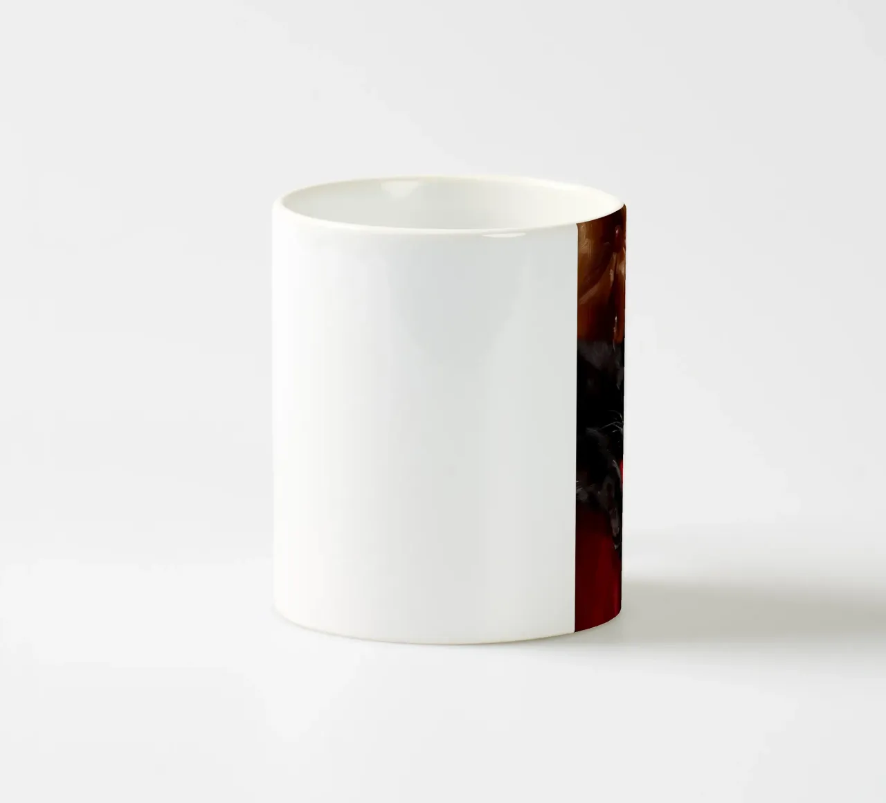 Gatto nero con Martini tazza in ceramica da IamHomeStudio
