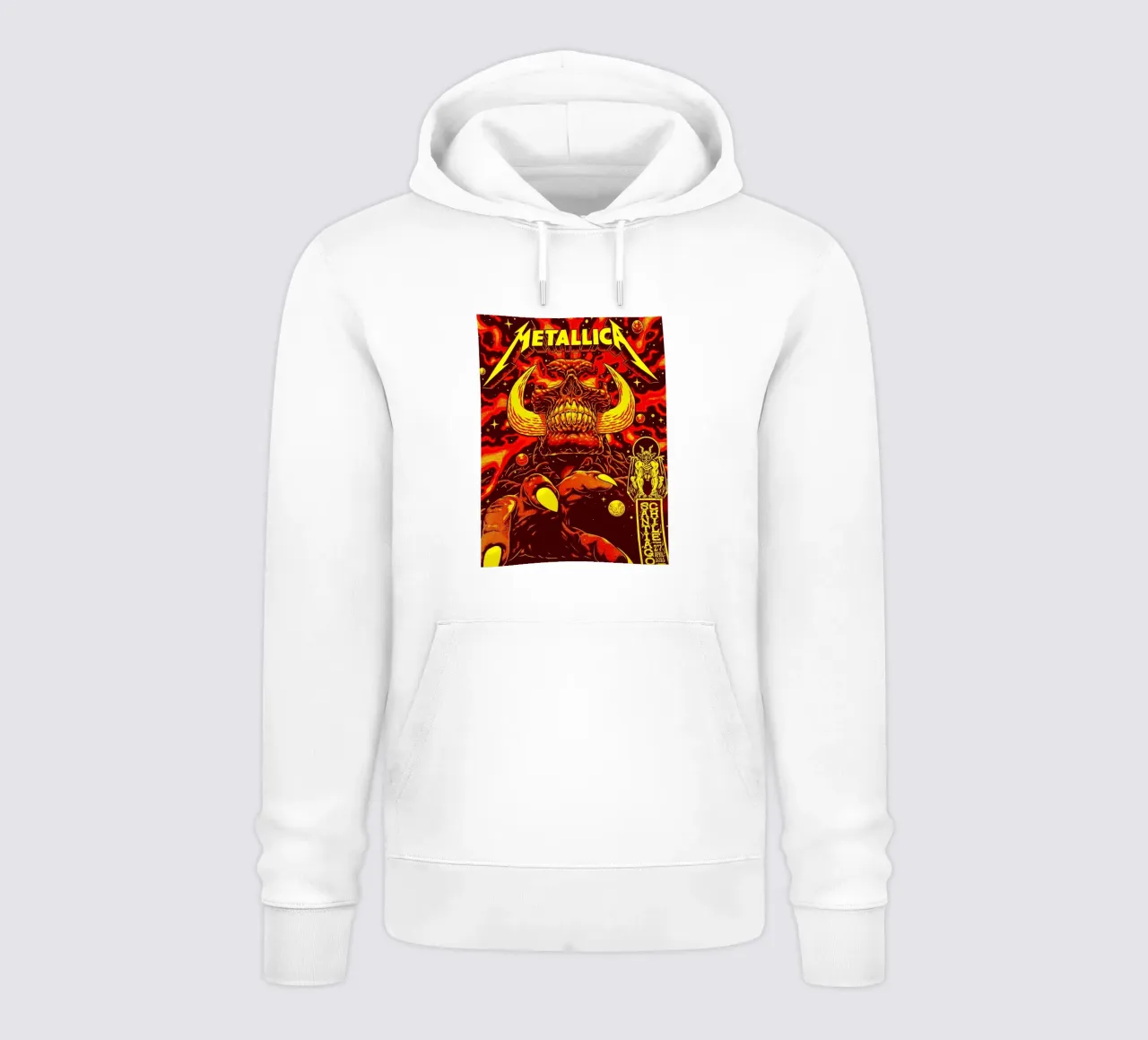 metallica band art hoodie by vanhesling