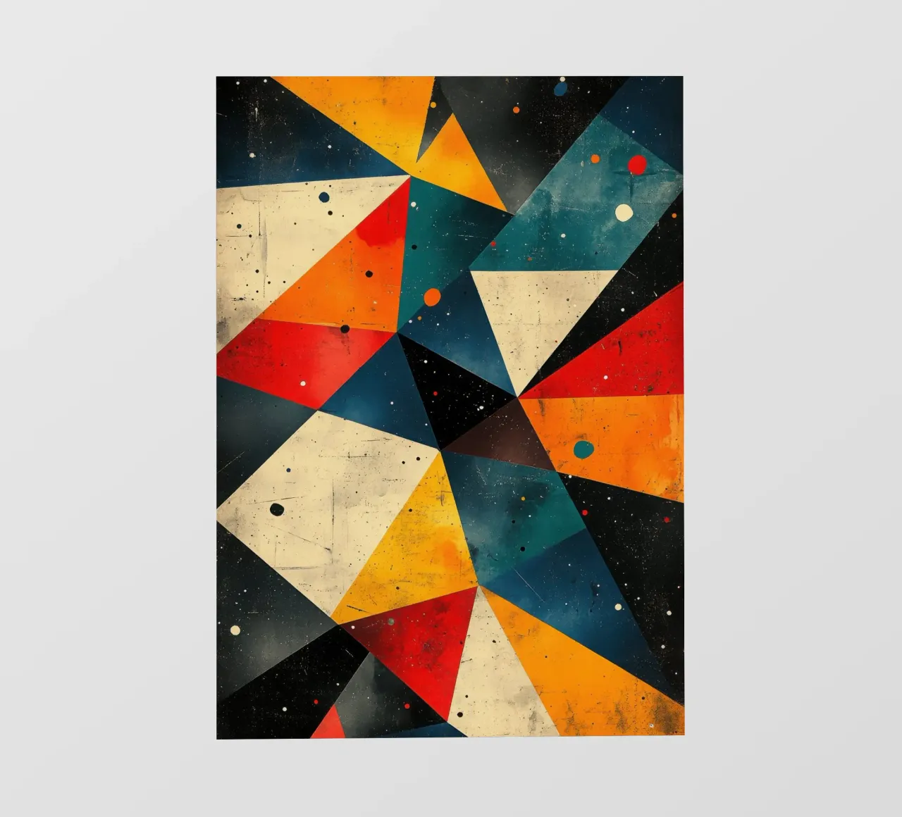 Geometria retrò con cielo stellato telo in pvc da Niklas