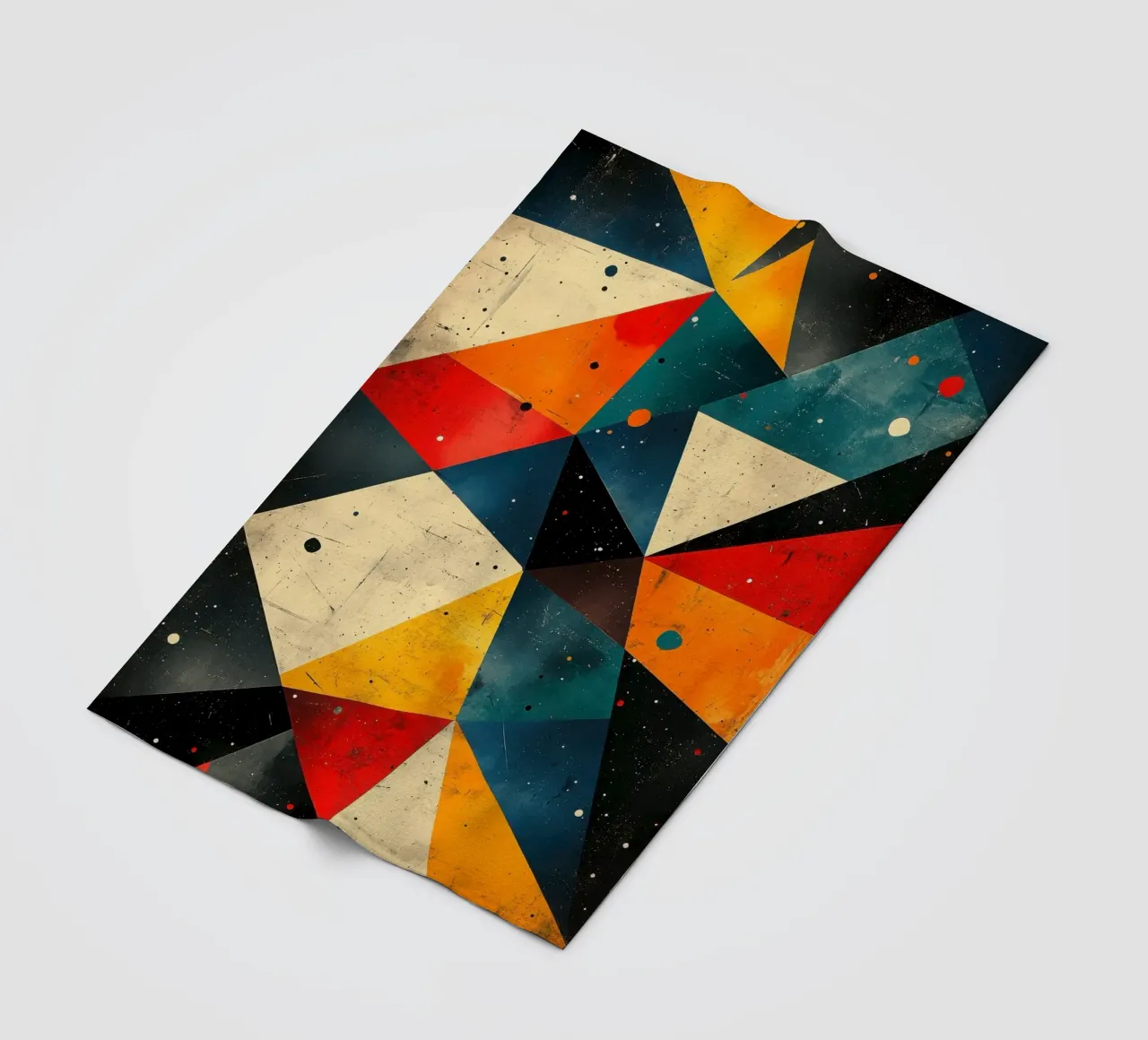 Geometria retrò con cielo stellato coperta in pile da Niklas