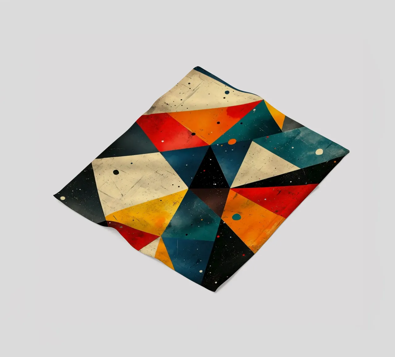 Geometria retrò con cielo stellato coperta in pile da Niklas
