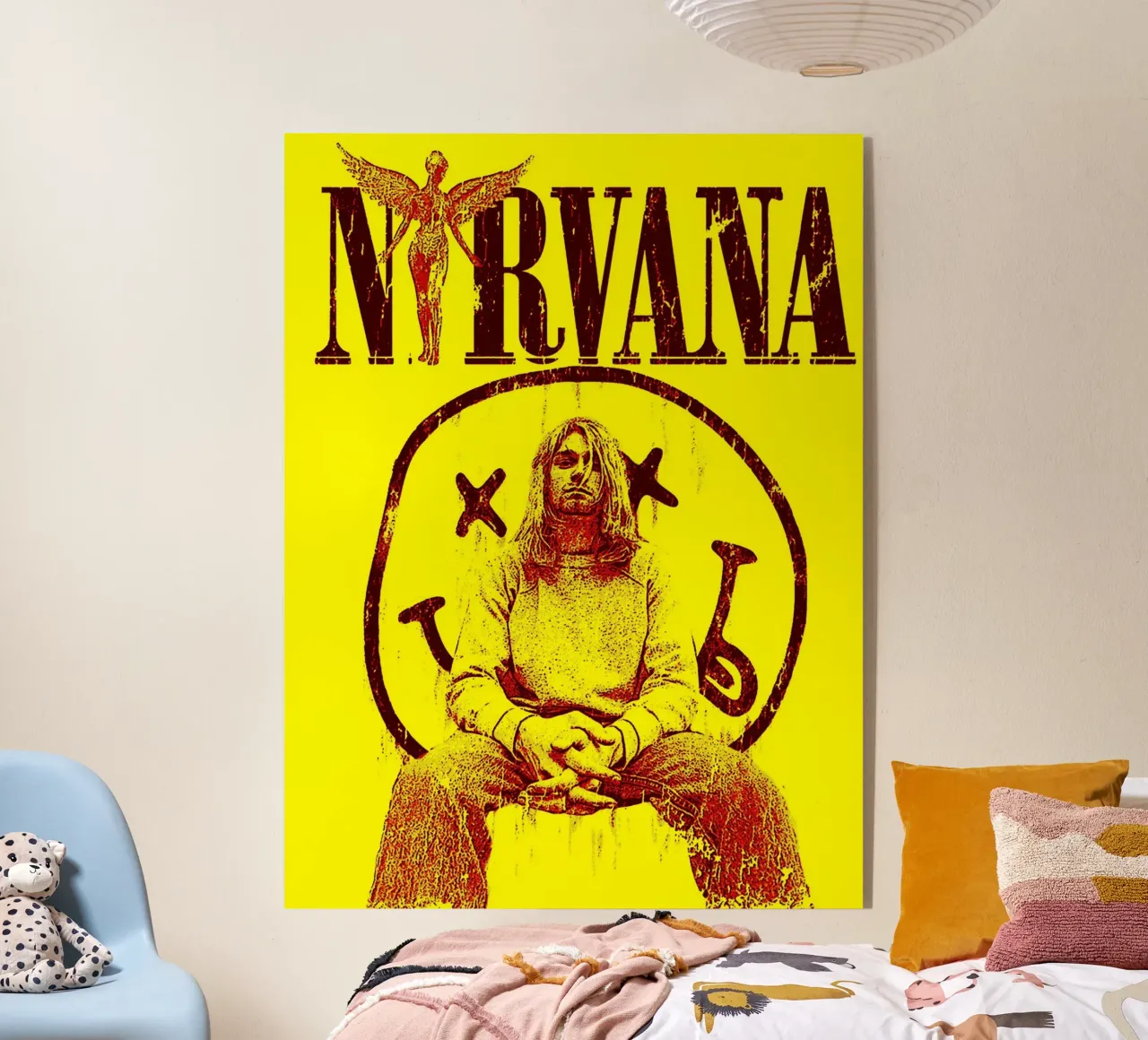 nirvana band art Acryl-Glas von vanhesling