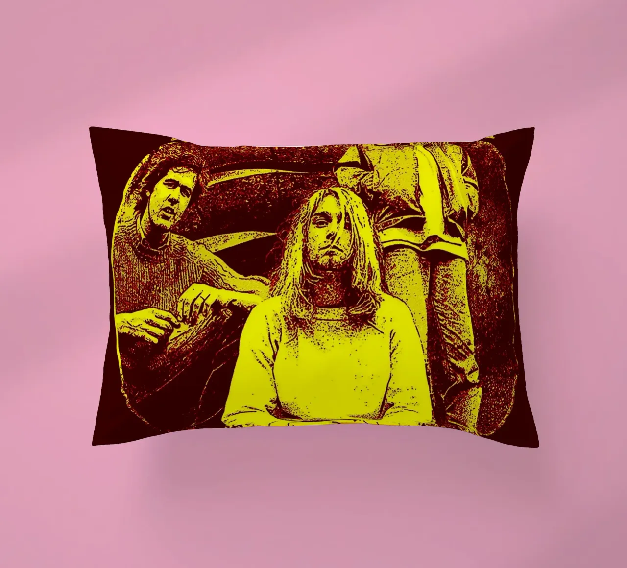nirvana band art cuscino da vanhesling