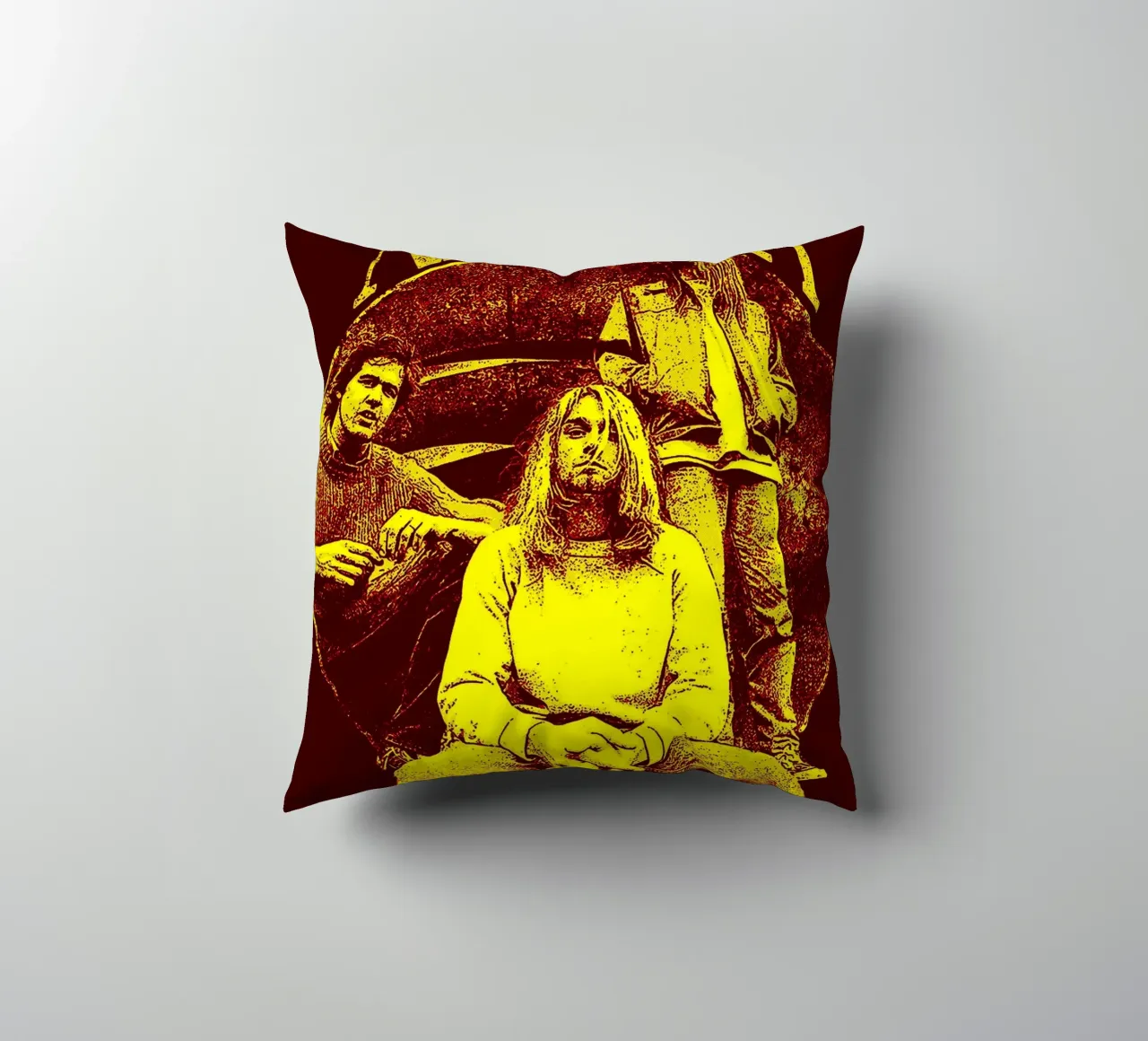 nirvana band art cuscino da vanhesling