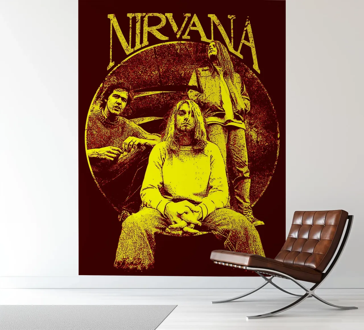 nirvana band art Fototapete von vanhesling
