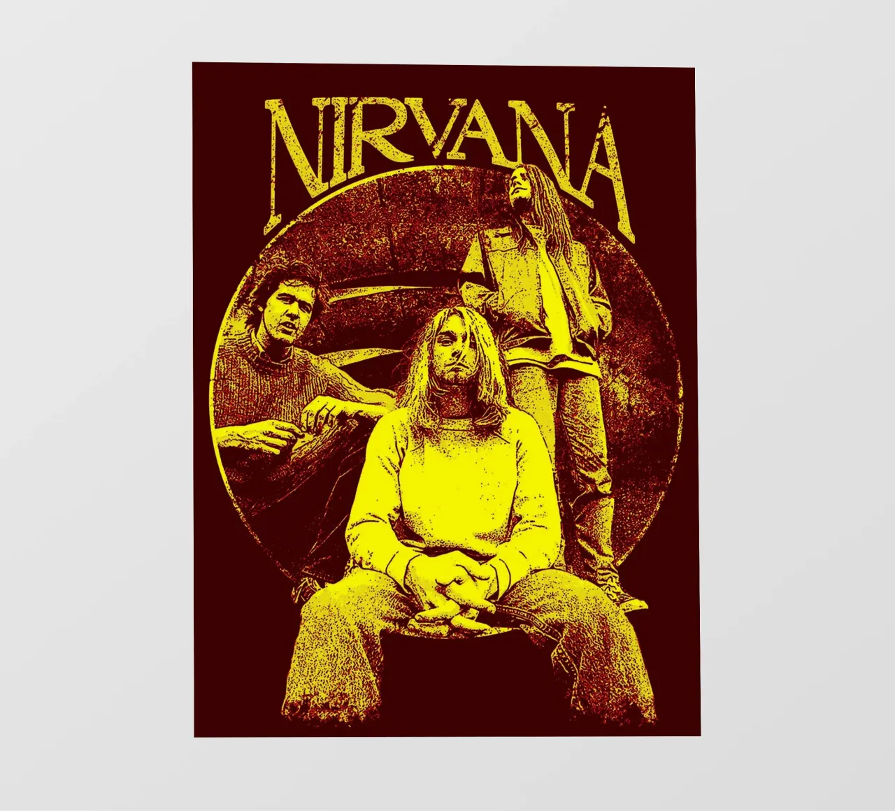 nirvana band art Fototapete von vanhesling