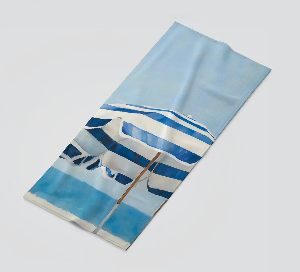 Ombrelloni blu telo mare da IamHomeStudio