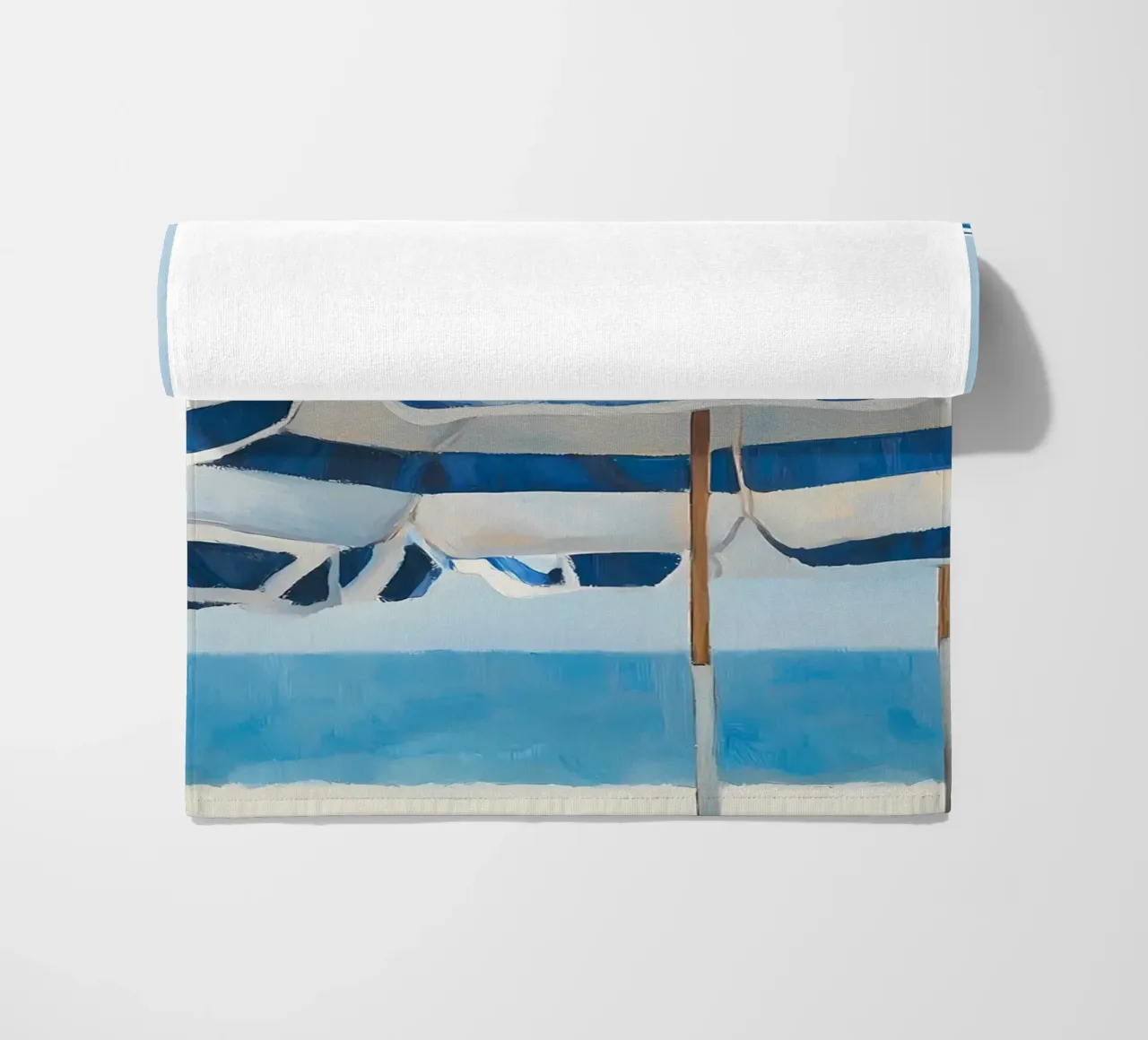 Ombrelloni blu telo mare da IamHomeStudio