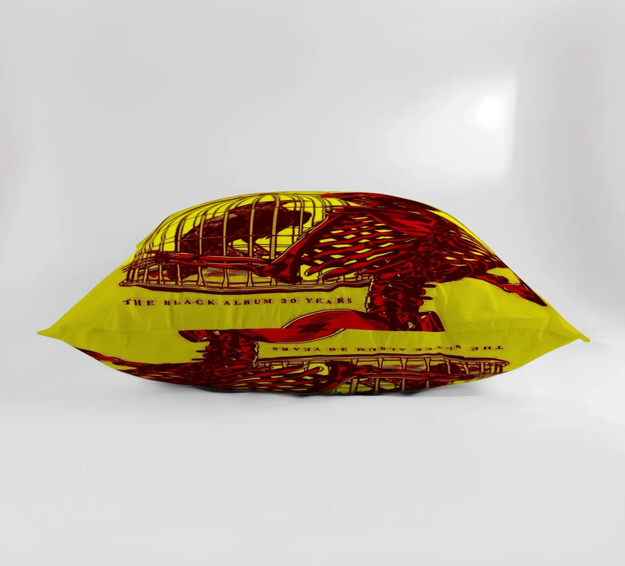 metallica band art decorative cushion by vanhesling