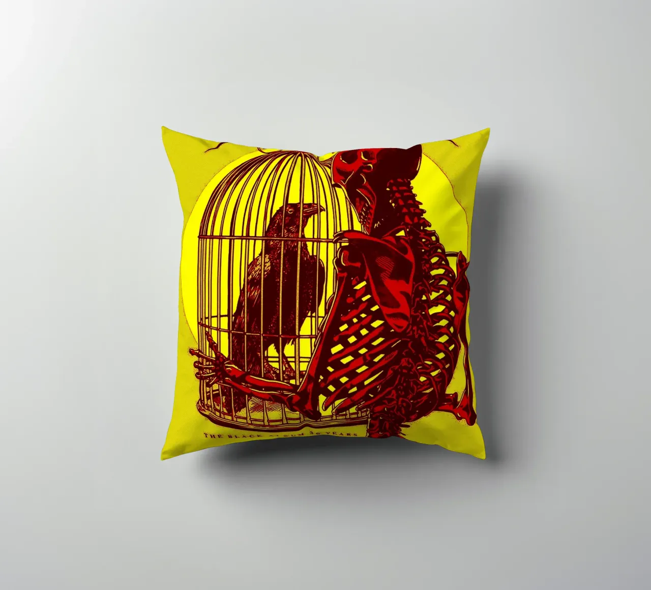 metallica band art decorative cushion by vanhesling