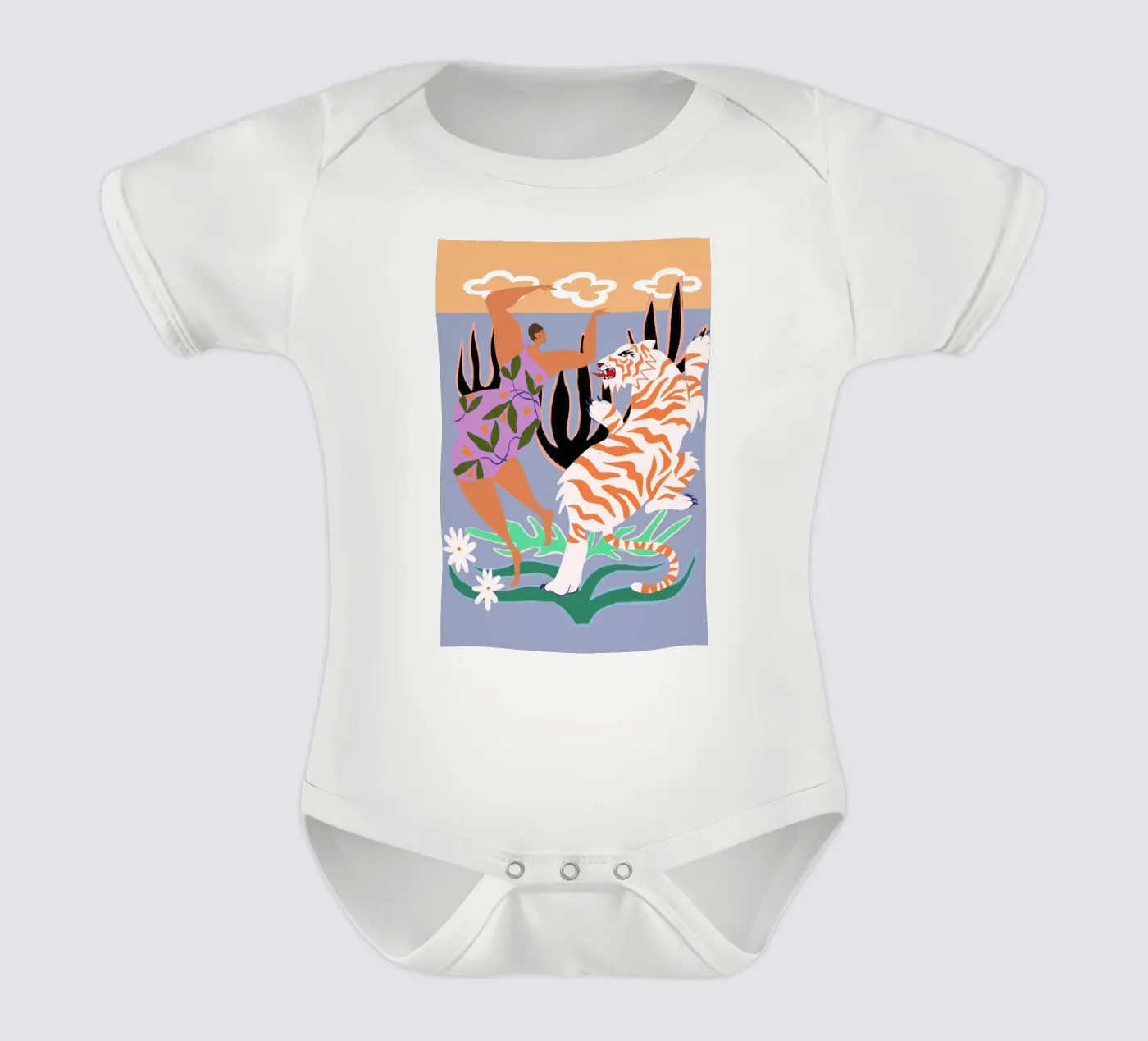 Hello Tiger body bébé de Arty Guava
