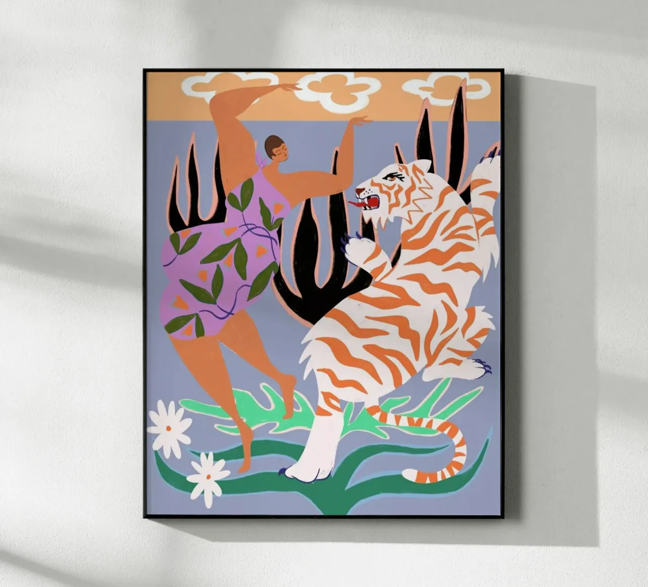 Hello Tiger plexiglass da Arty Guava